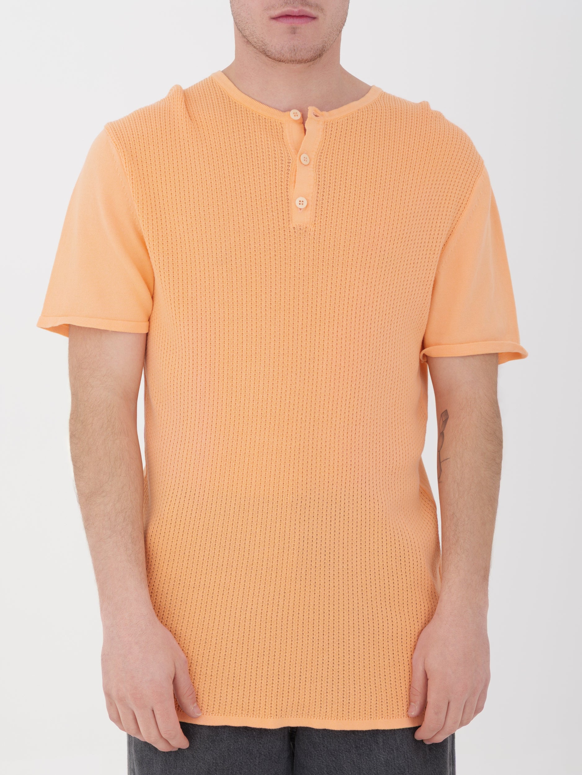 IMPERIAL - t-shirt in maglina arancione