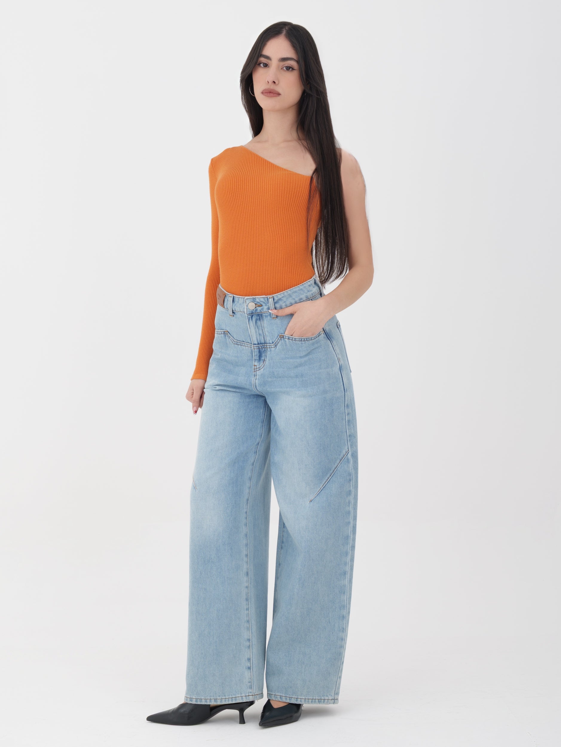 Top tensione in arancio