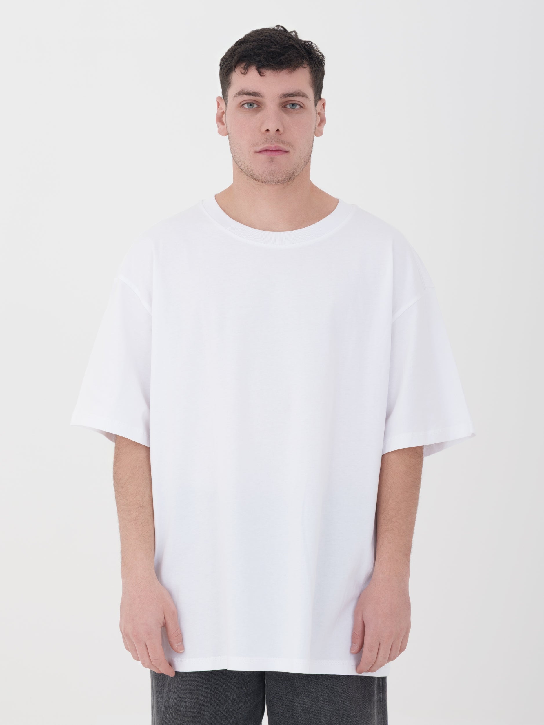 Imperial - t-shirt bianca dettaglio retro