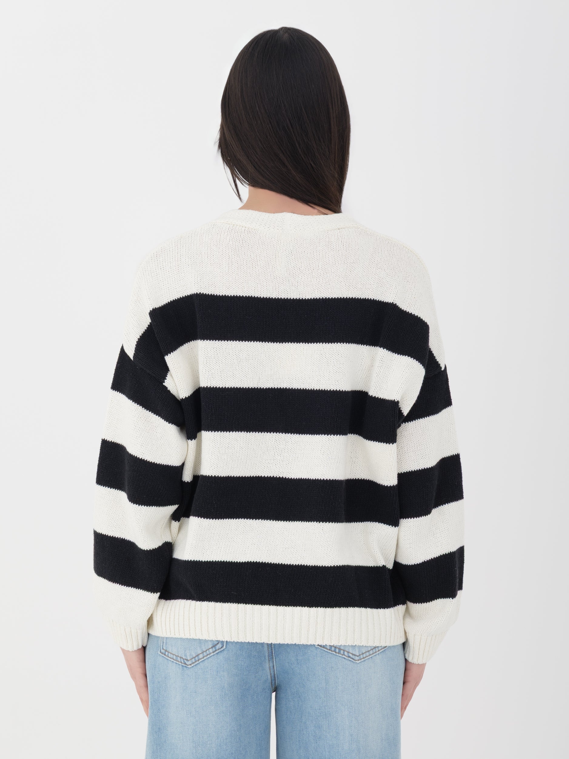 Cardigan Tensione in righe