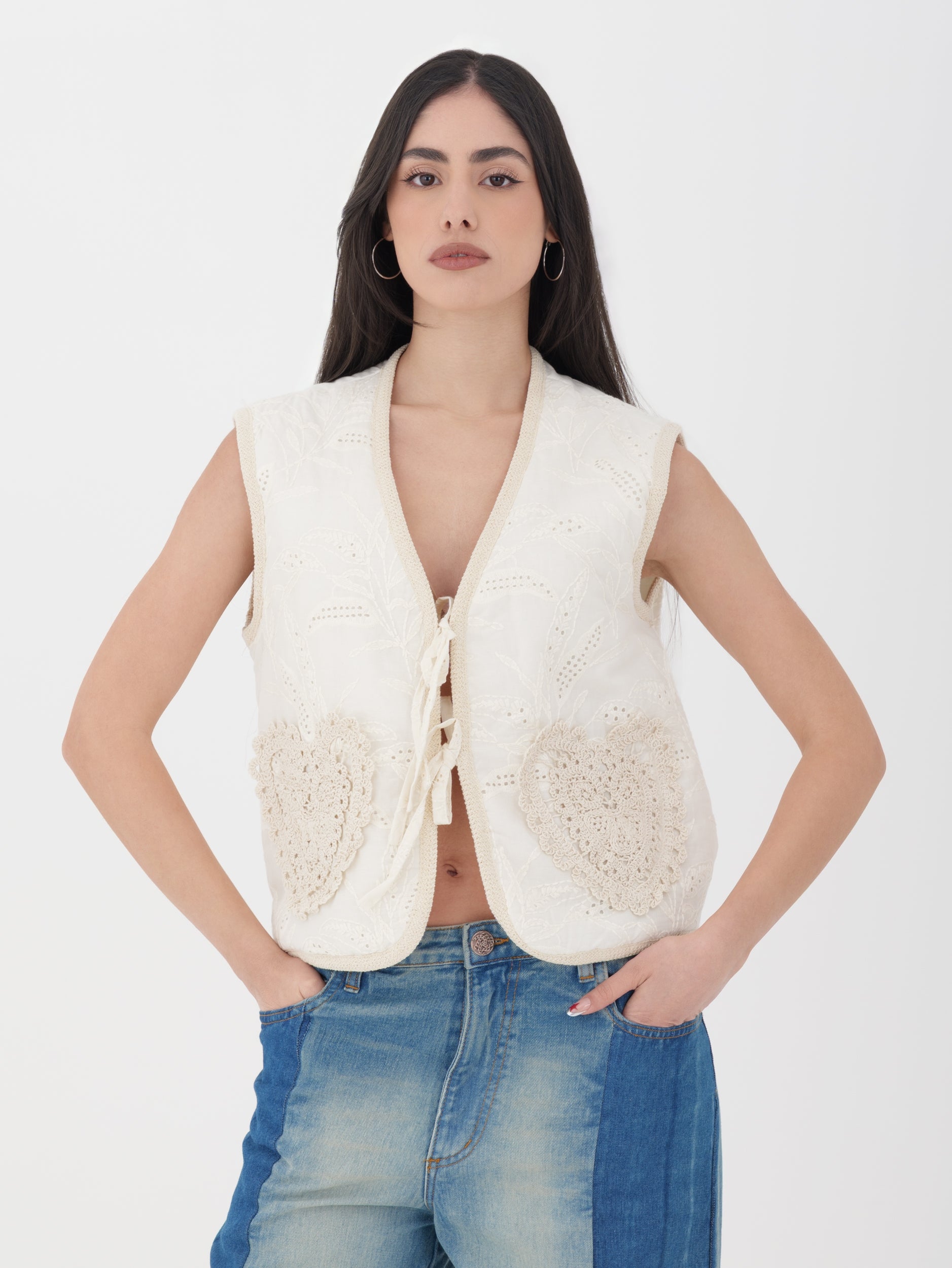 Gilet tensione in fantasia