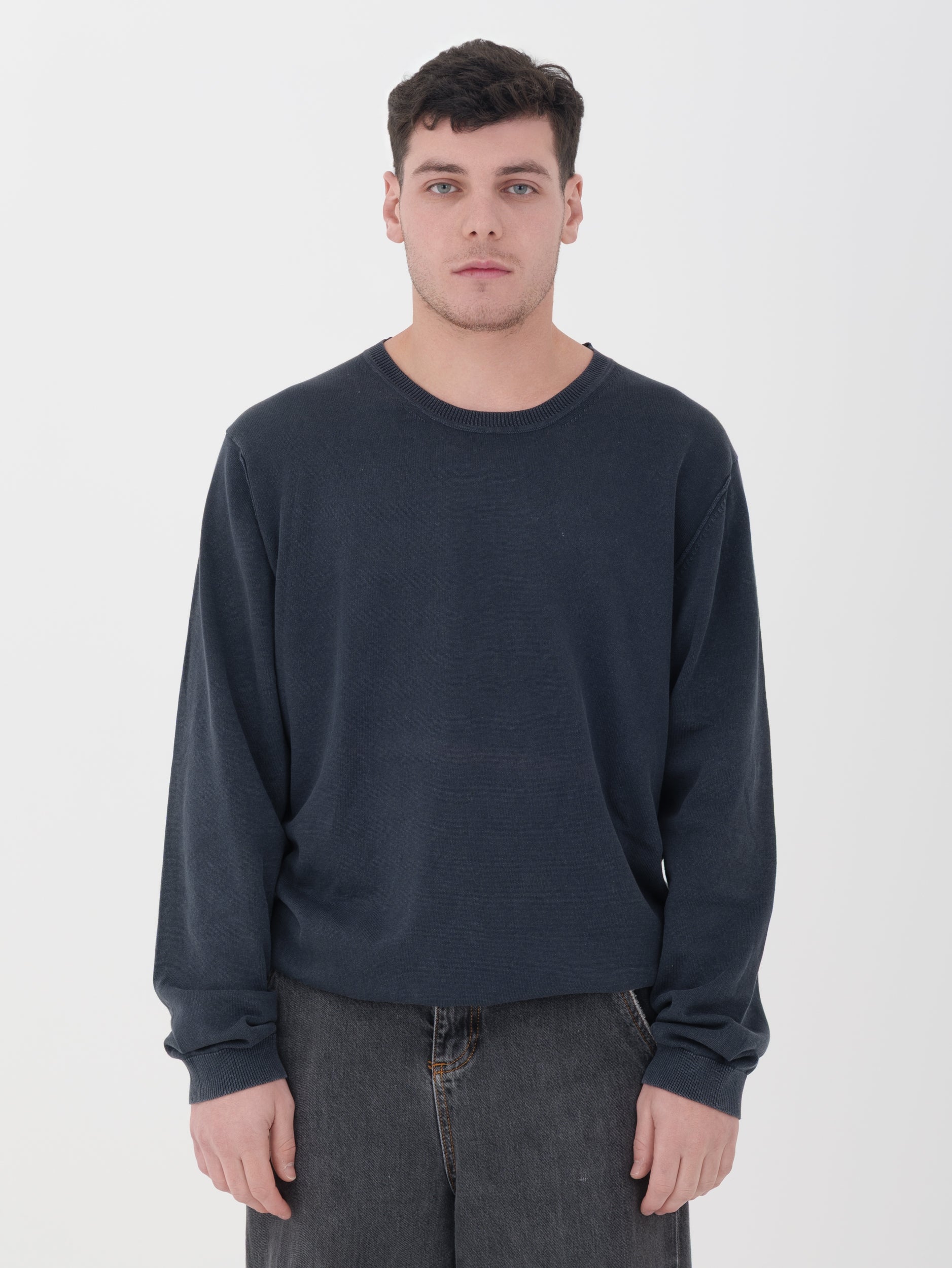 Imperial - pullover longsleeve blu
