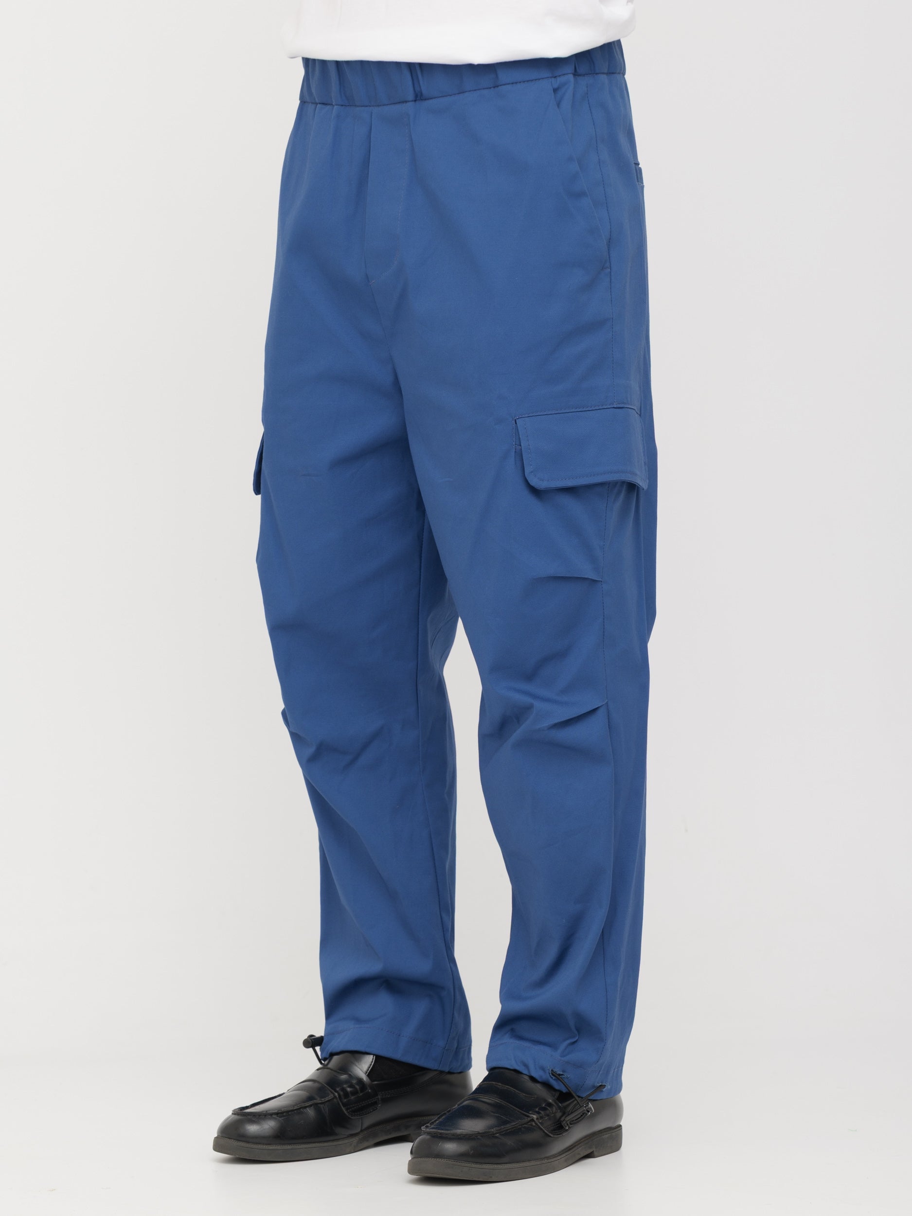 IMPERIAL - pantalone cargo blu