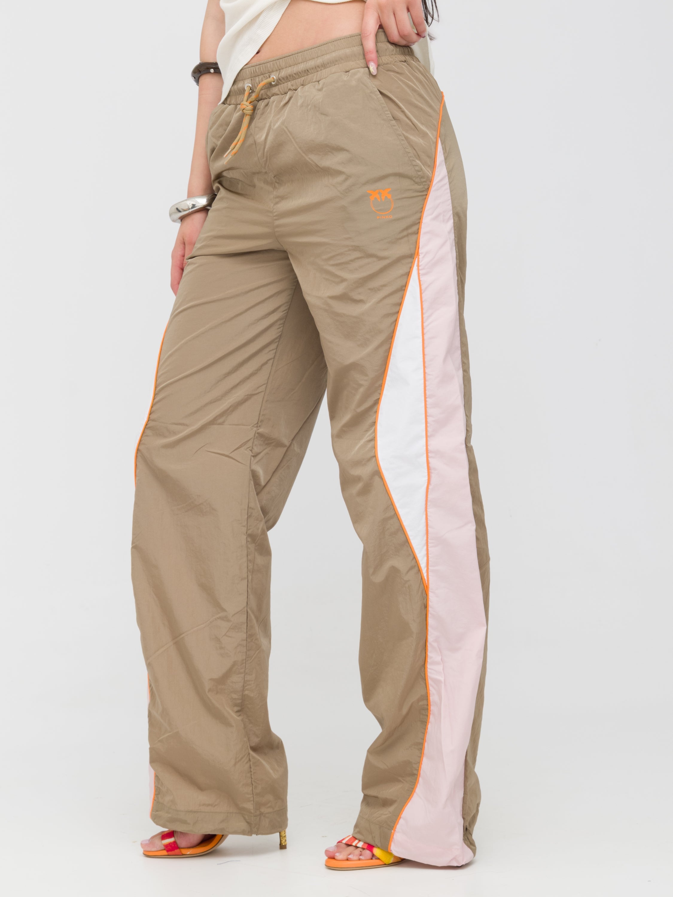 PINKO - pantalone wide leg tecnico