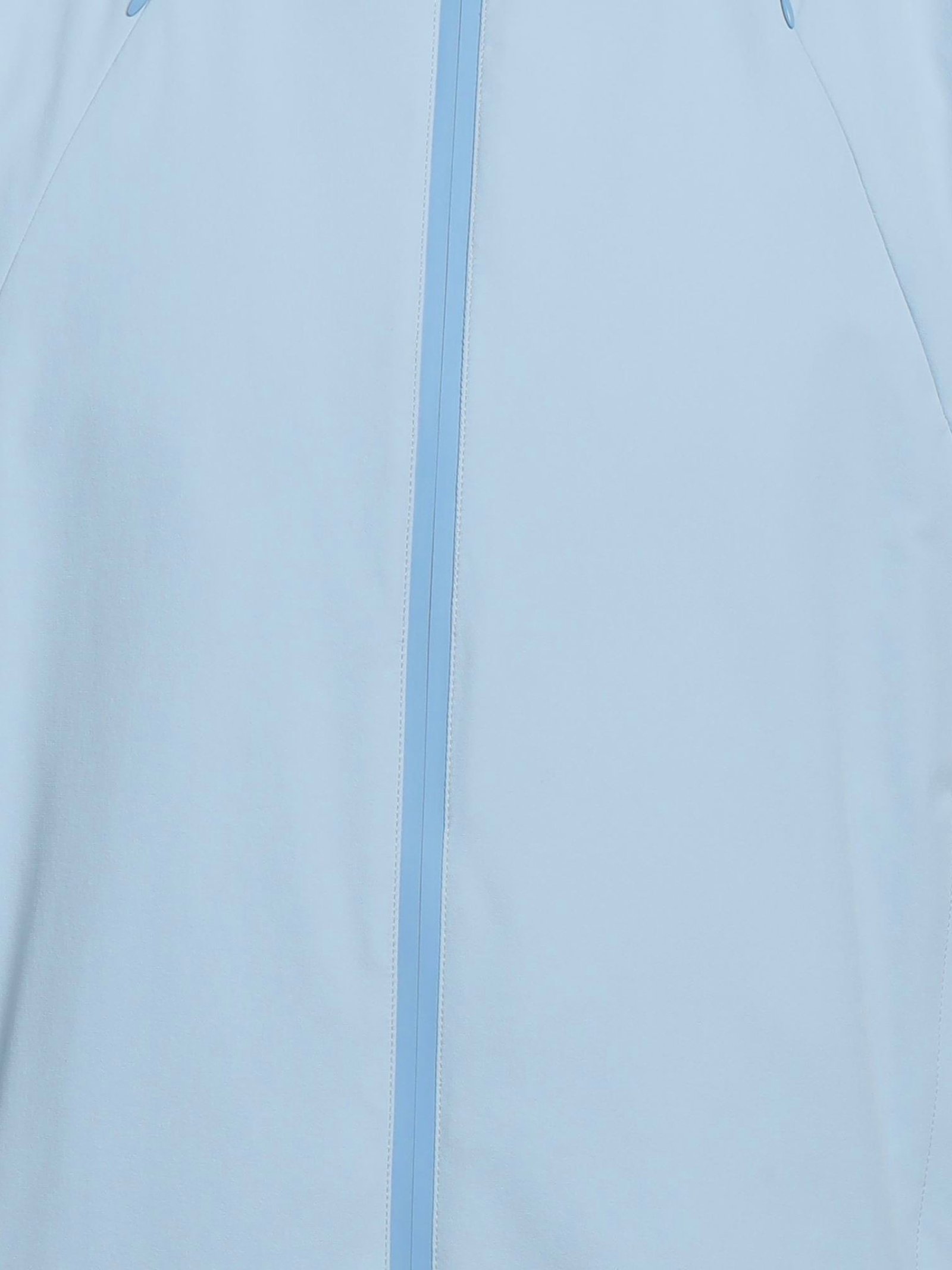 "KIM" BOMBER JACKET WITH BLUE HOOD 