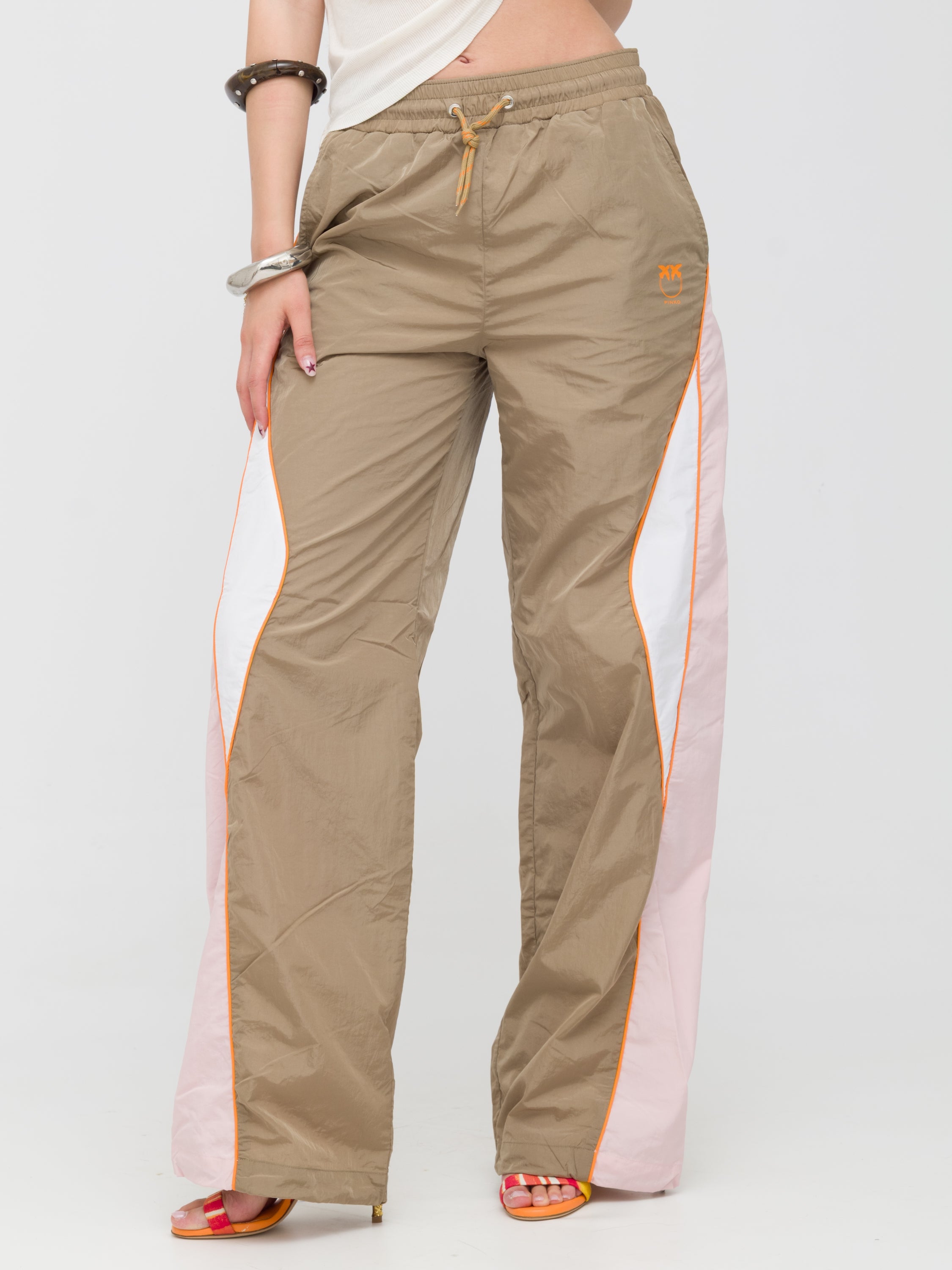 PINKO - pantalone wide leg tecnico