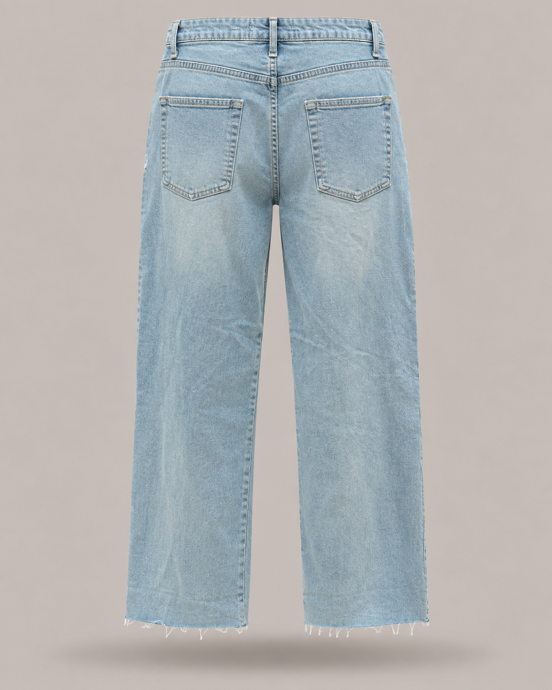 HAVEONE - jeans a vita bassa wide leg