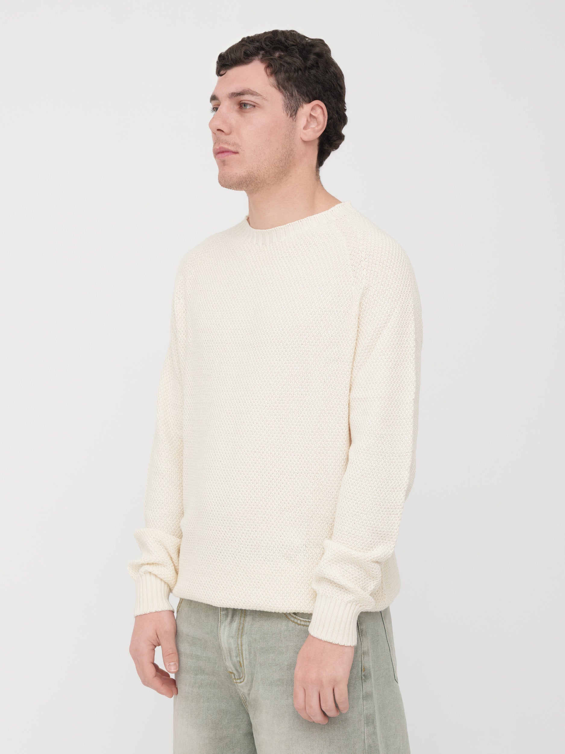 H953 - pullover crema