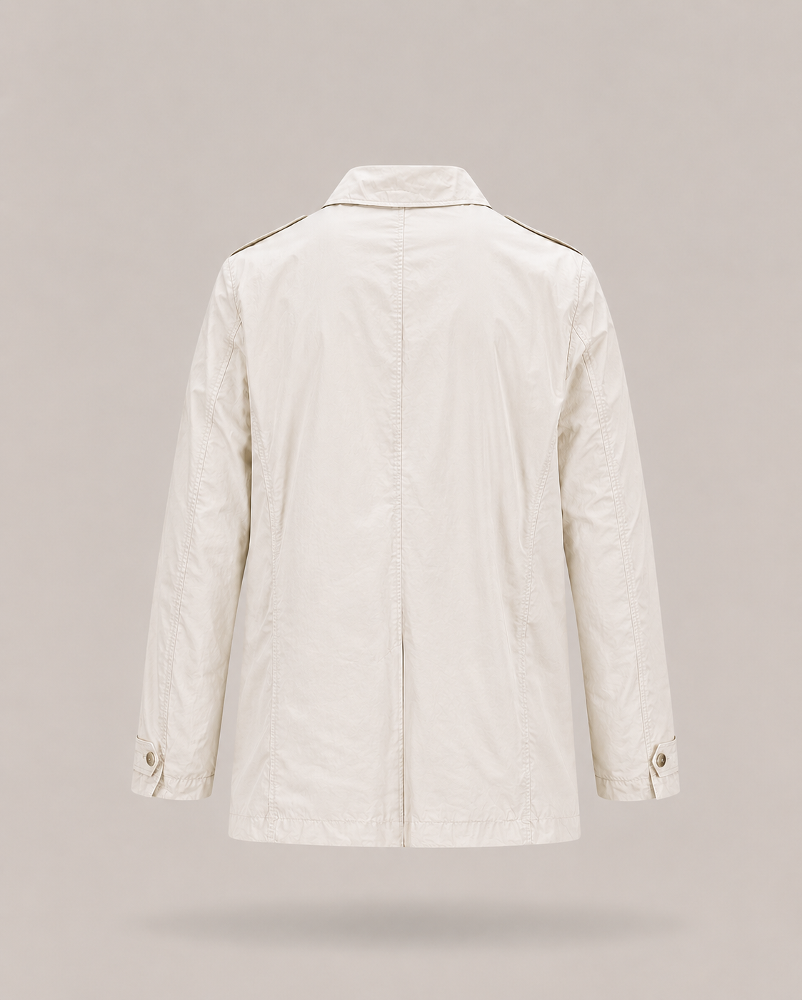 YES ZEE - trench corto beige
