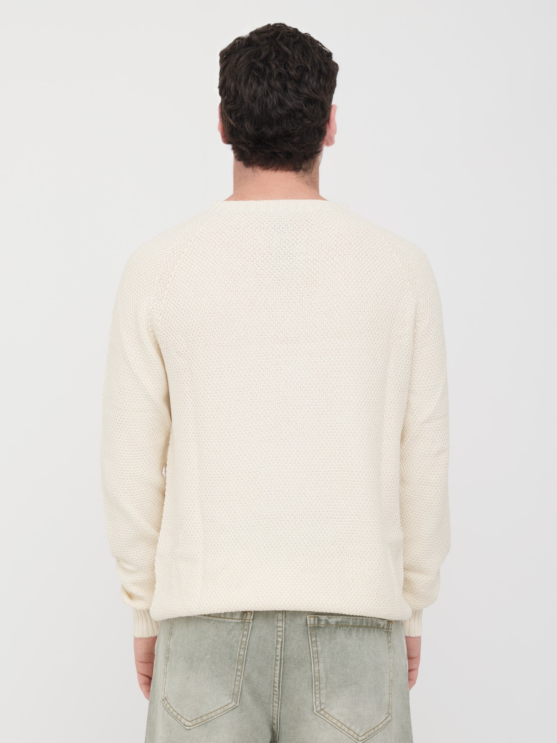 H953 - pullover crema