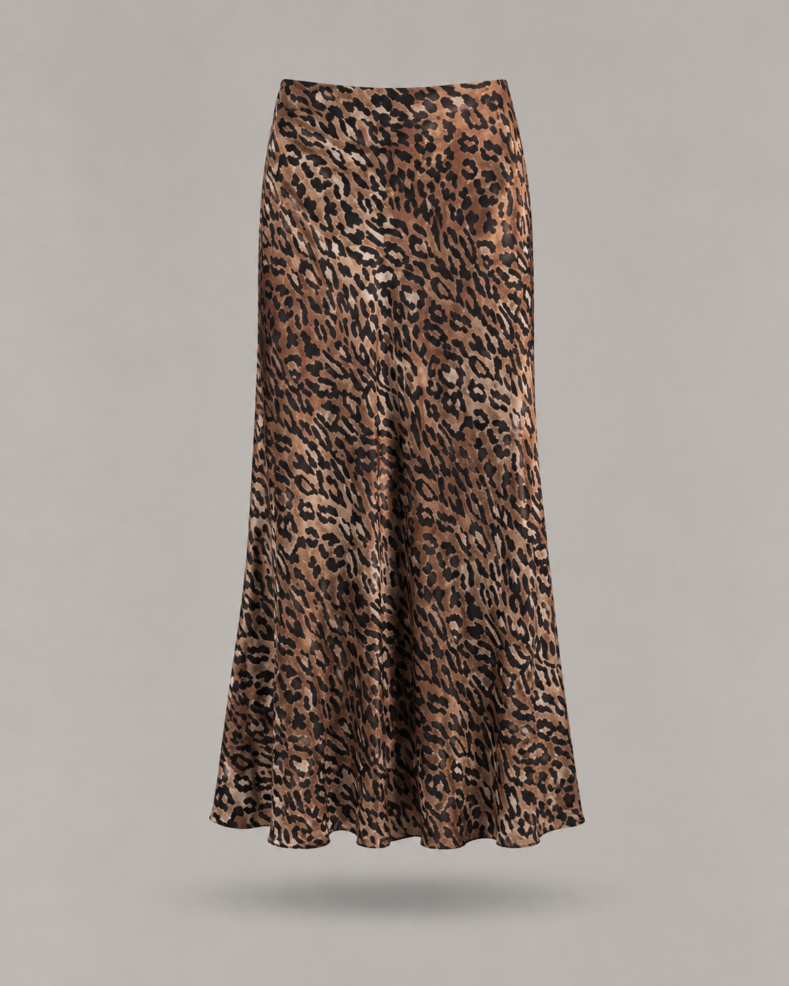 BLUMARINE - gonna midi stampa animalier