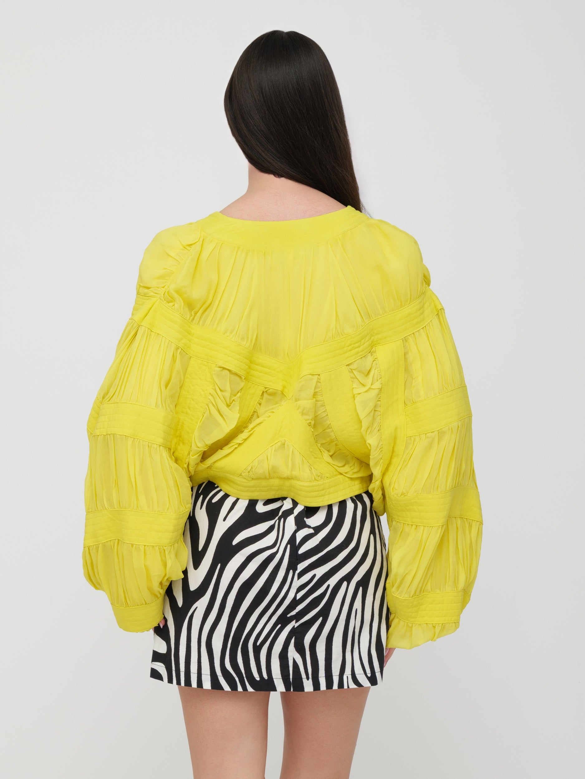 BLUGIRL | BLUMARINE - blusa maniche a sbuffo
