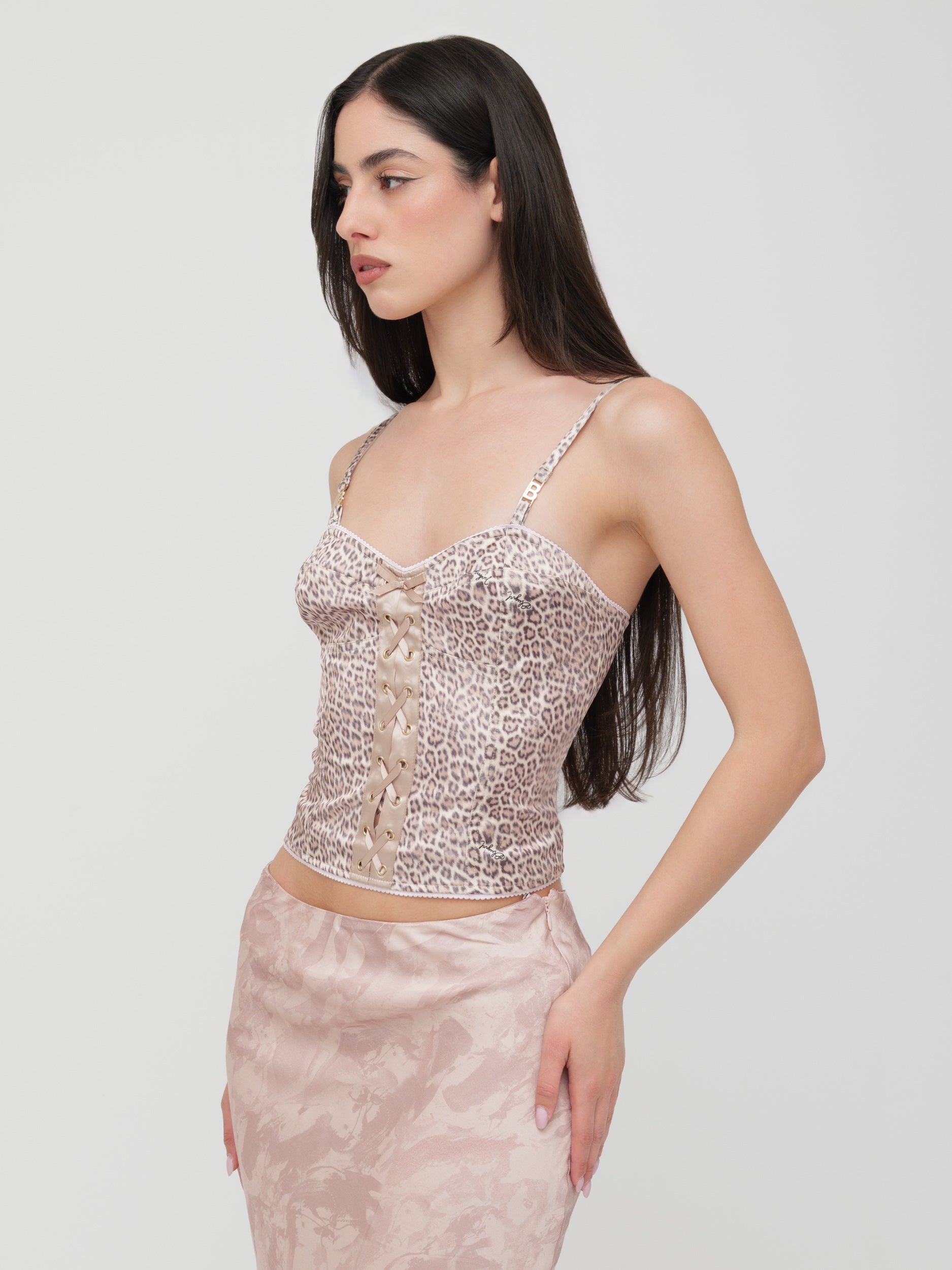 BLUGIRL | BLUMARINE  - corsetto animalier