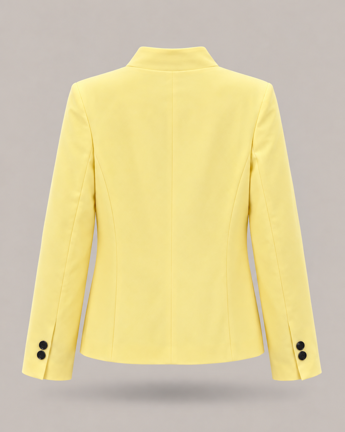 HAVEONE - blazer giallo taglio asimmetrico