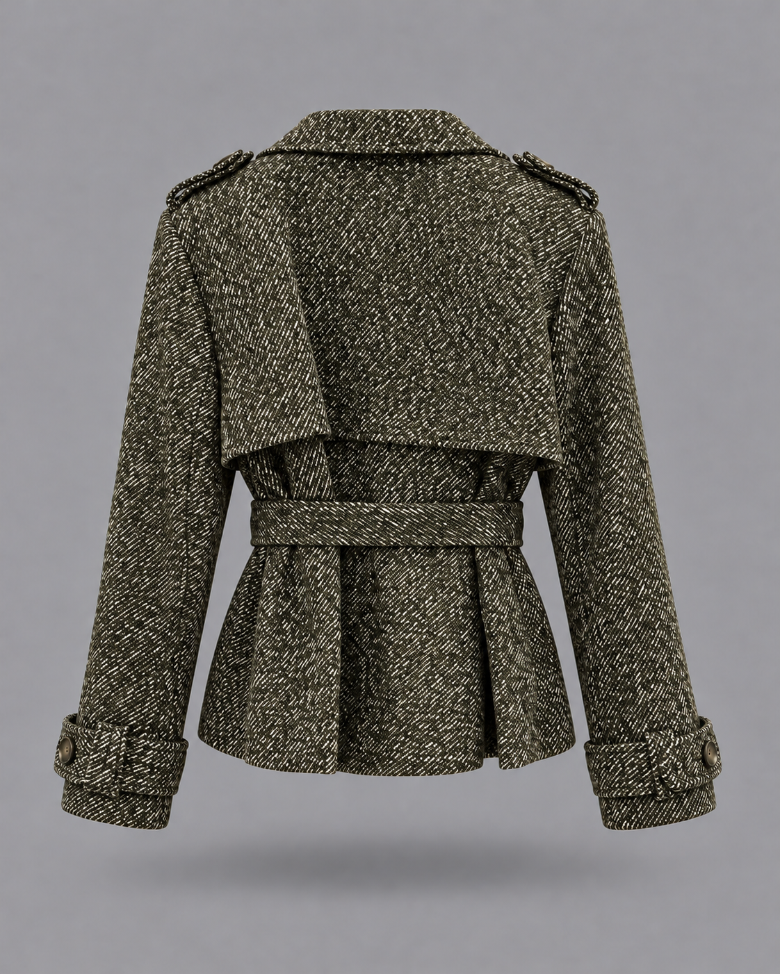 AKEP - Trench corto con cintura