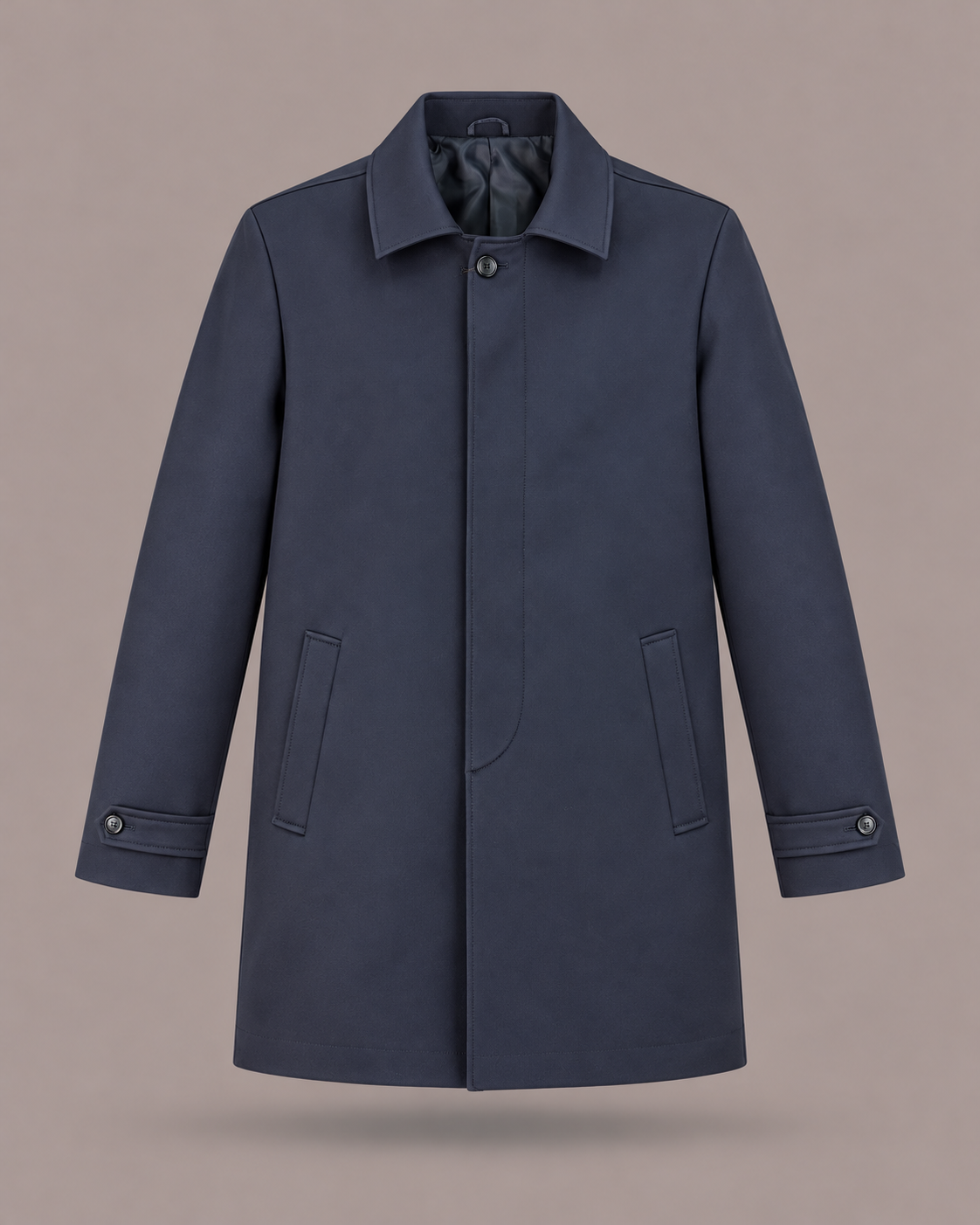 DARKUA - Cappotto blu navy