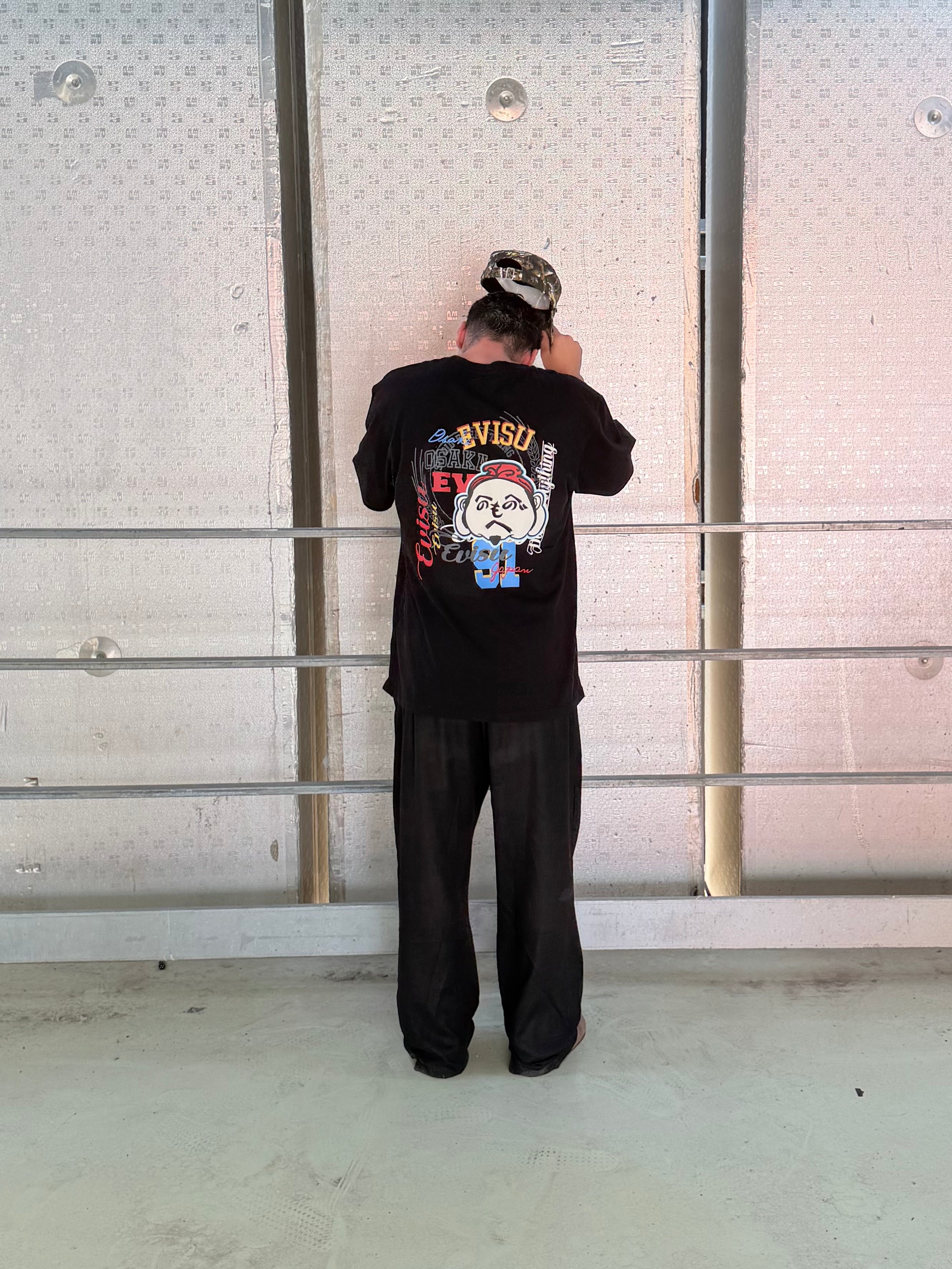 EVISU - t-shirt black