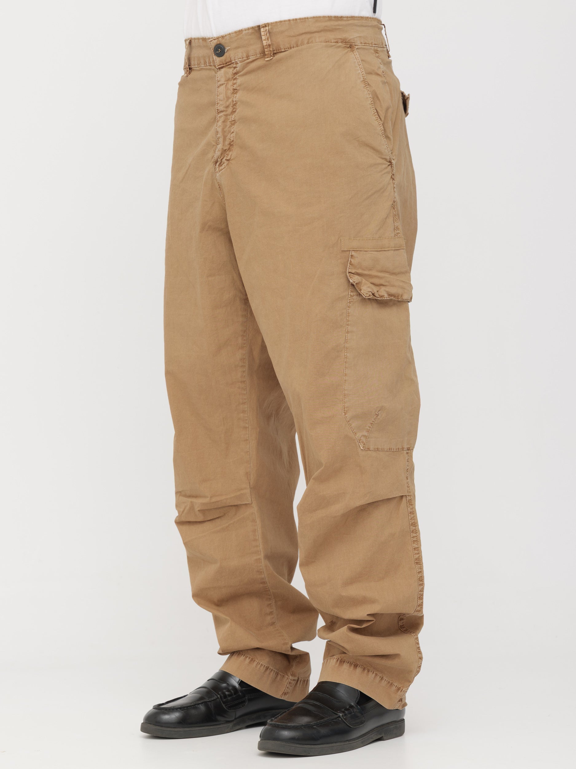 IMPERIAL - pantalone cargo brown