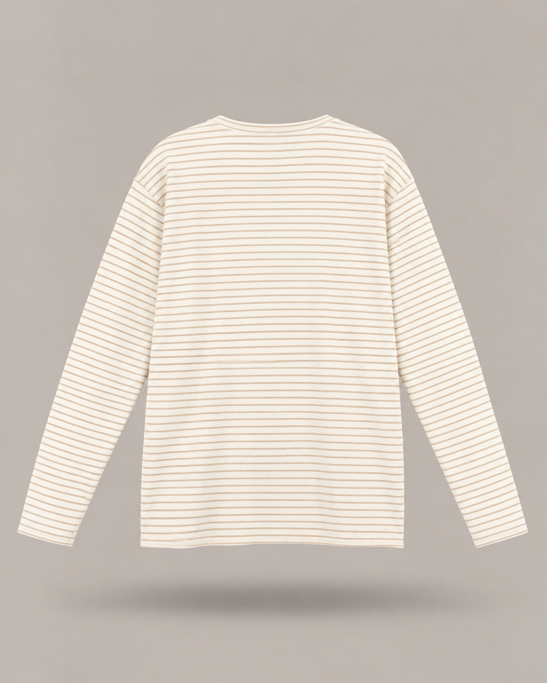 IMPERIAL - longsleeve a righe in cotone over