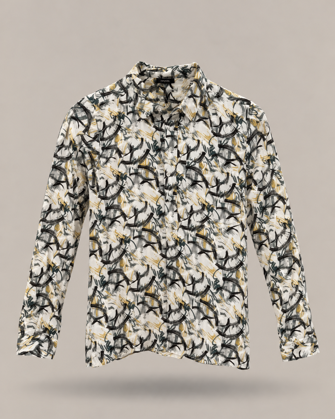 IMPERIAL - camicia stampa astratta regular fit