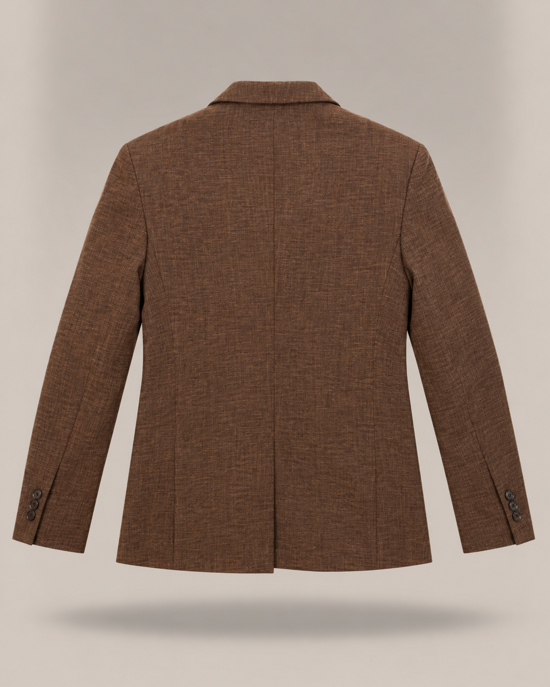 IMPERIAL - blazer marrone con cinturino