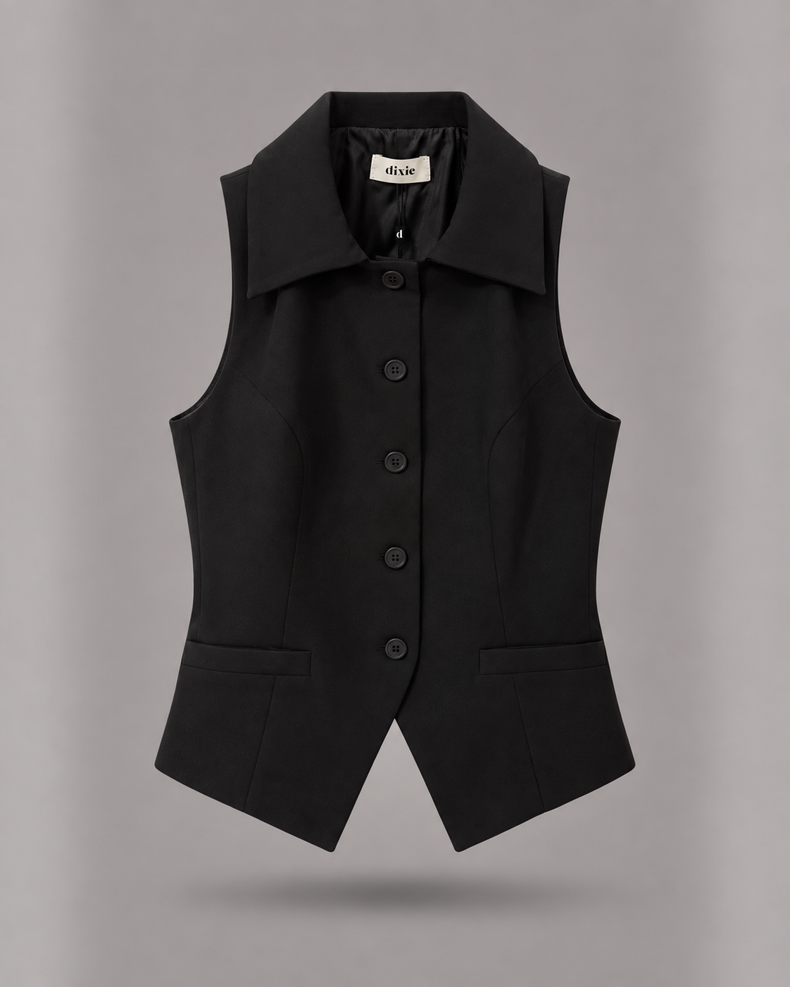 DIXIE - gilet sartoriale con bottoni
