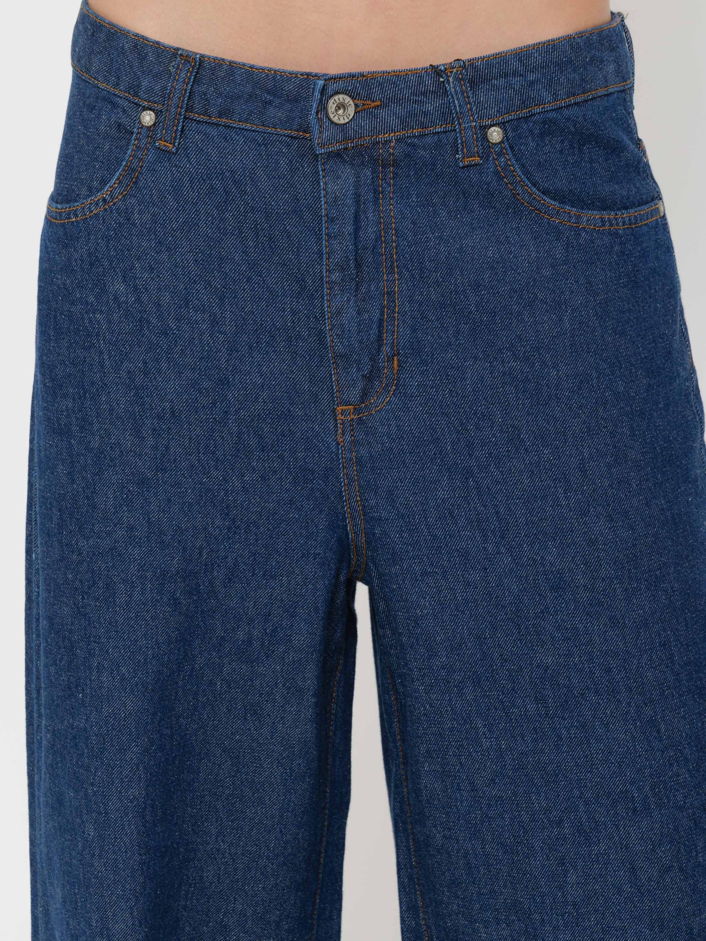 Jeans vita bassa blu Dixie