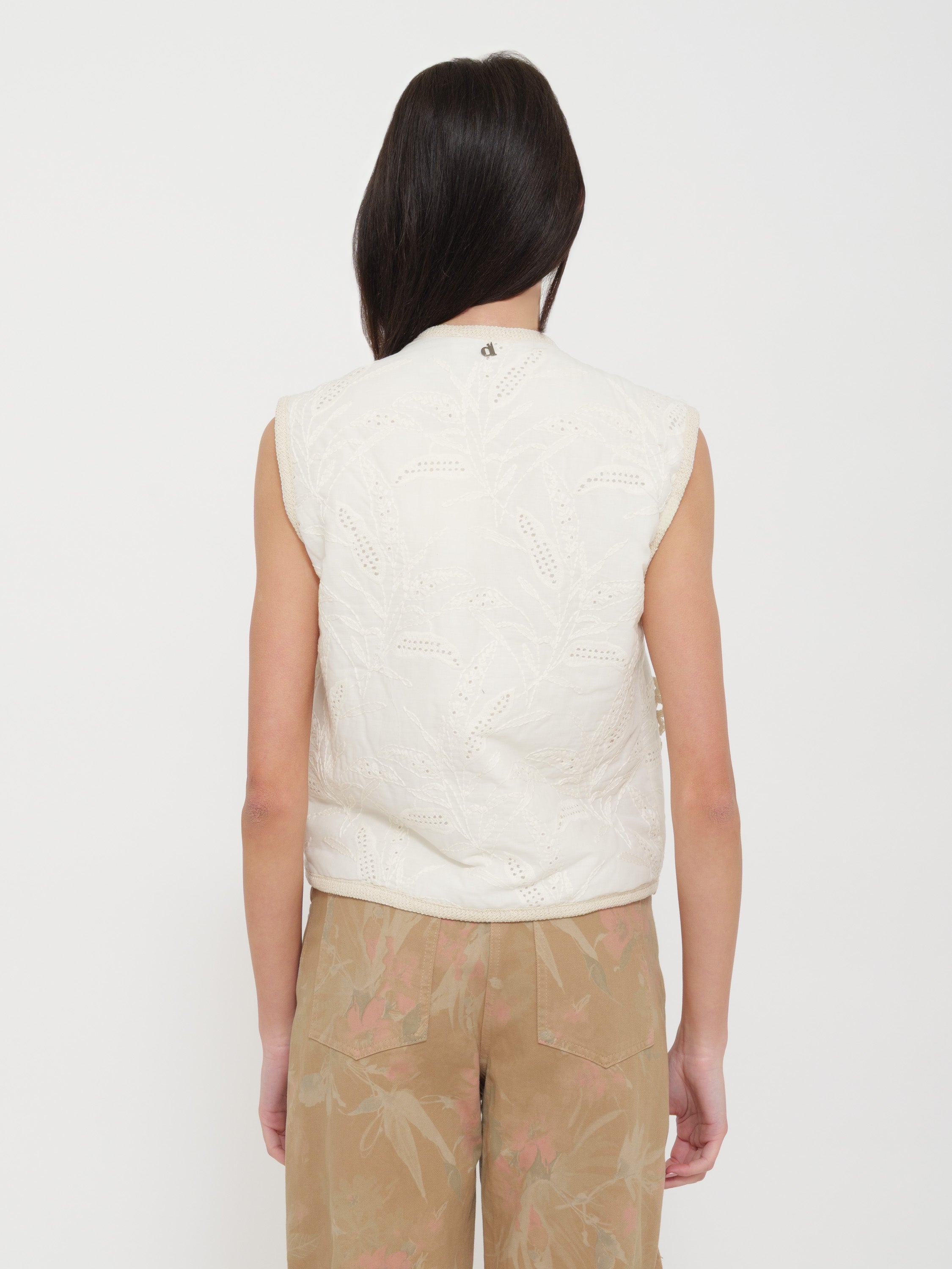 Gilet panna over Dixie