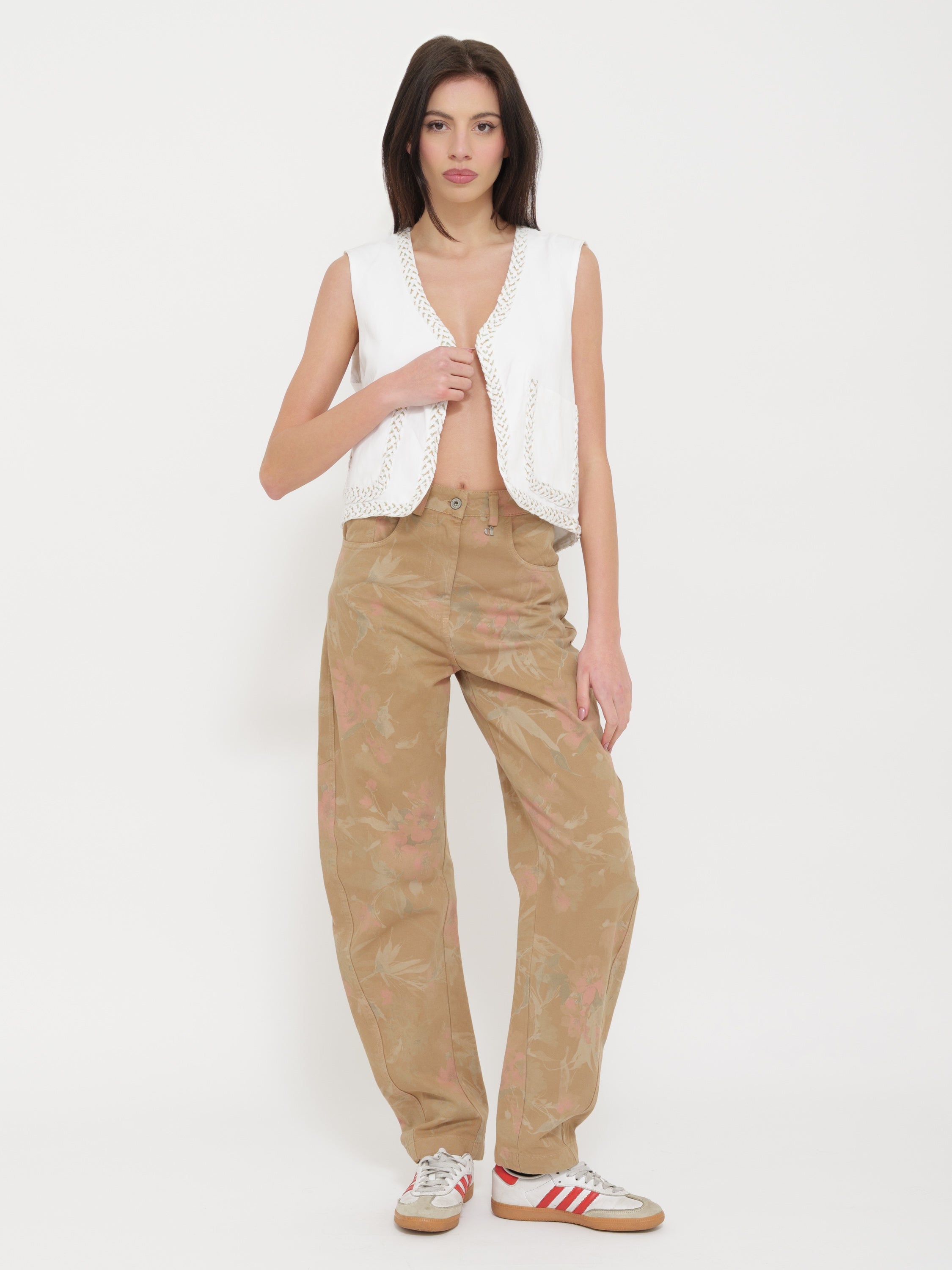 Gilet dettaglio retro dixie