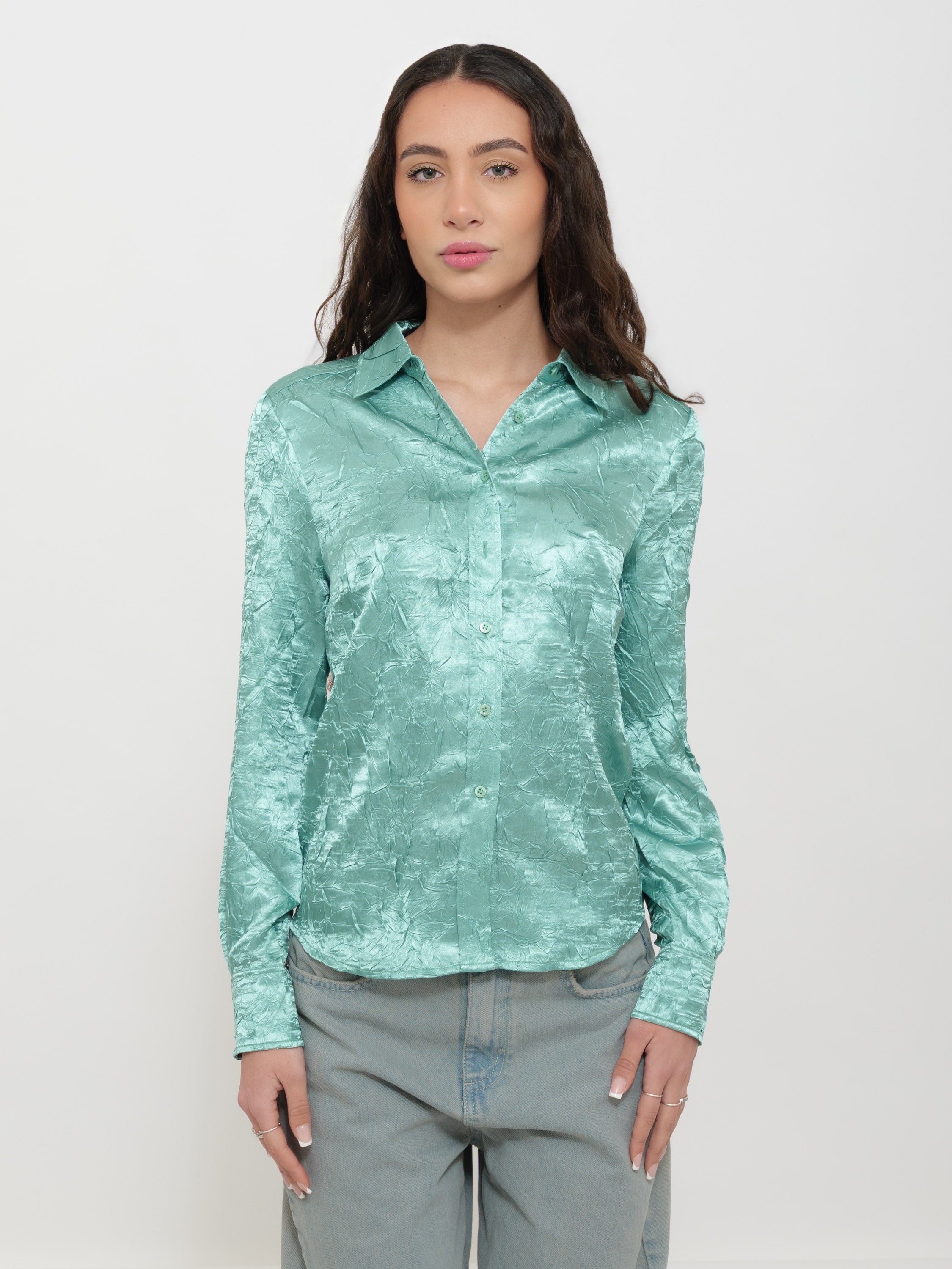 Camicia pinko verde