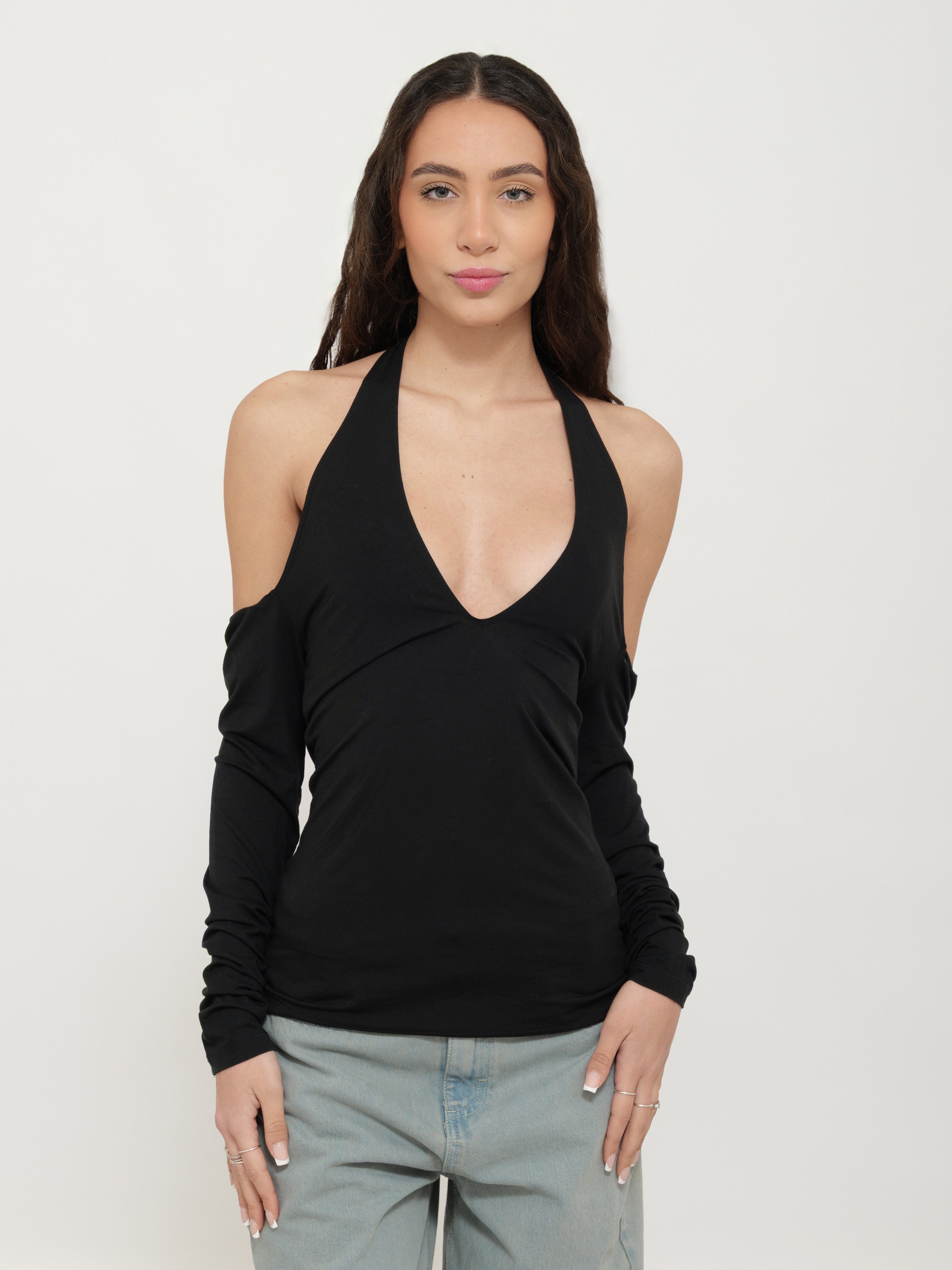 Maglia manica lunga pinko