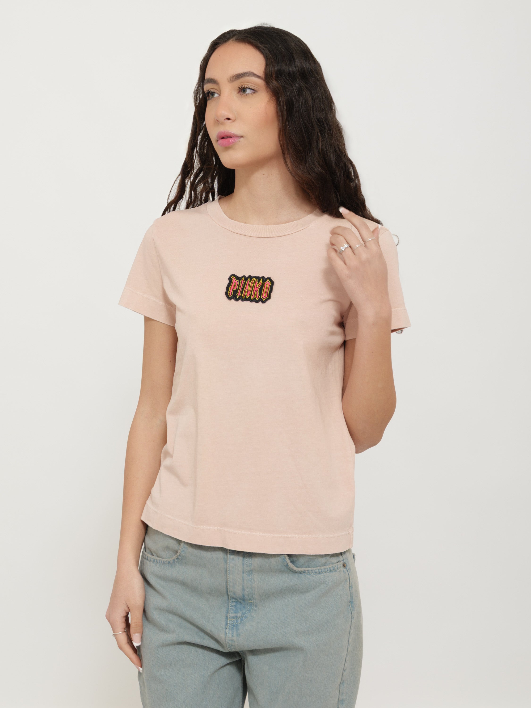 T-shirt rosa pinko