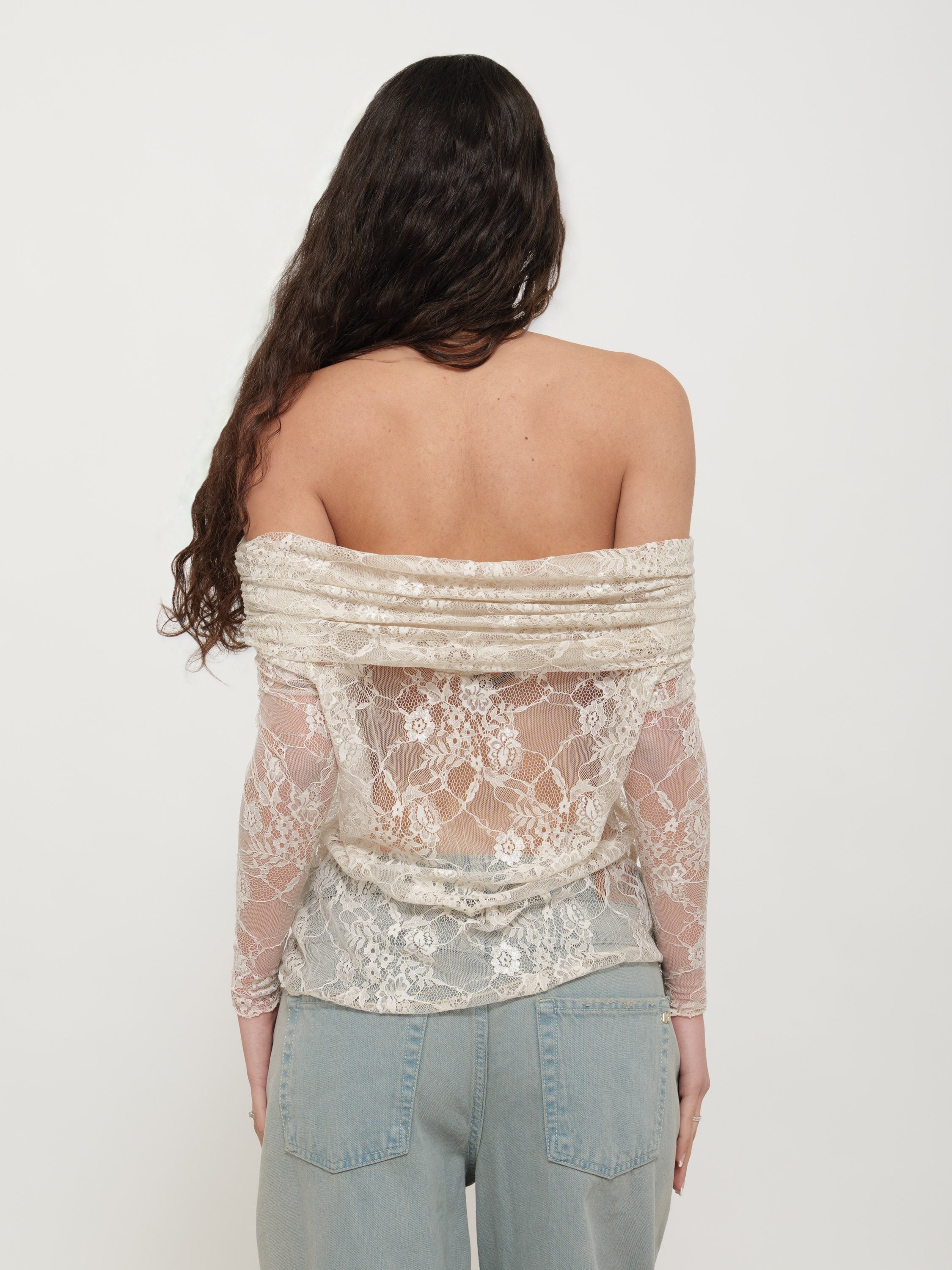 Maglia in pizzo haveone