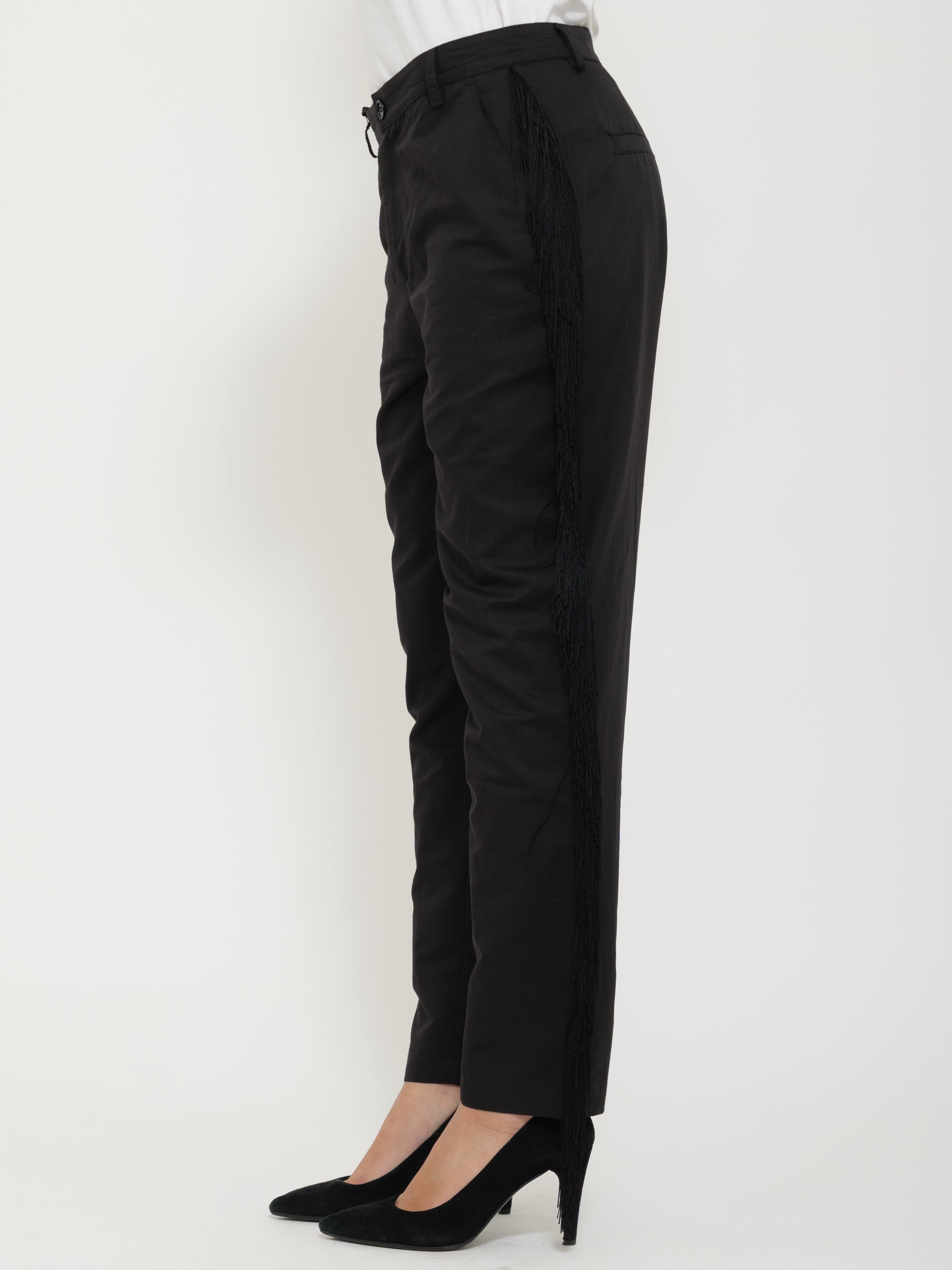 Pantalone frangia pinko