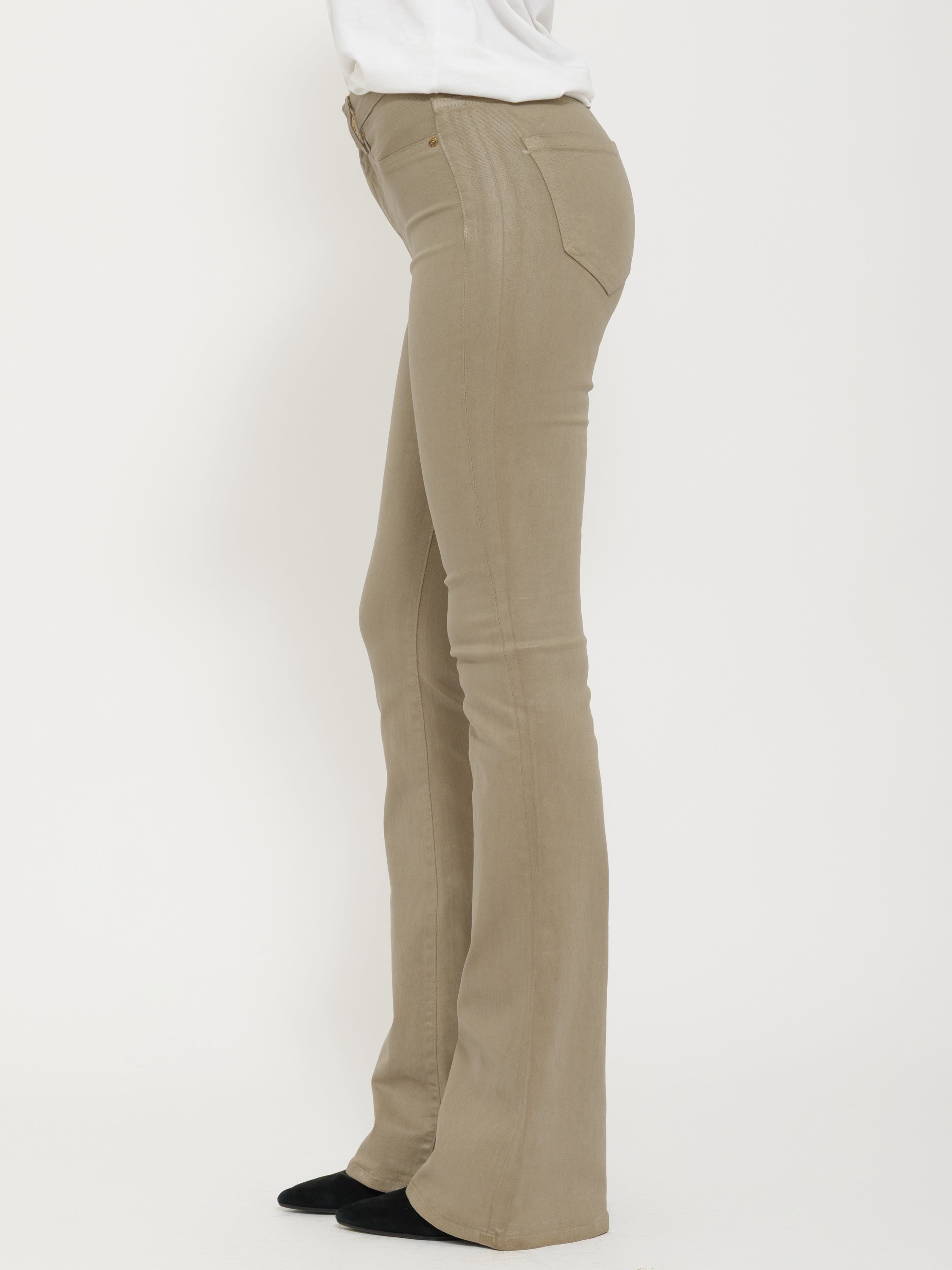 Pantalone fondo a zampa pinko vita alta