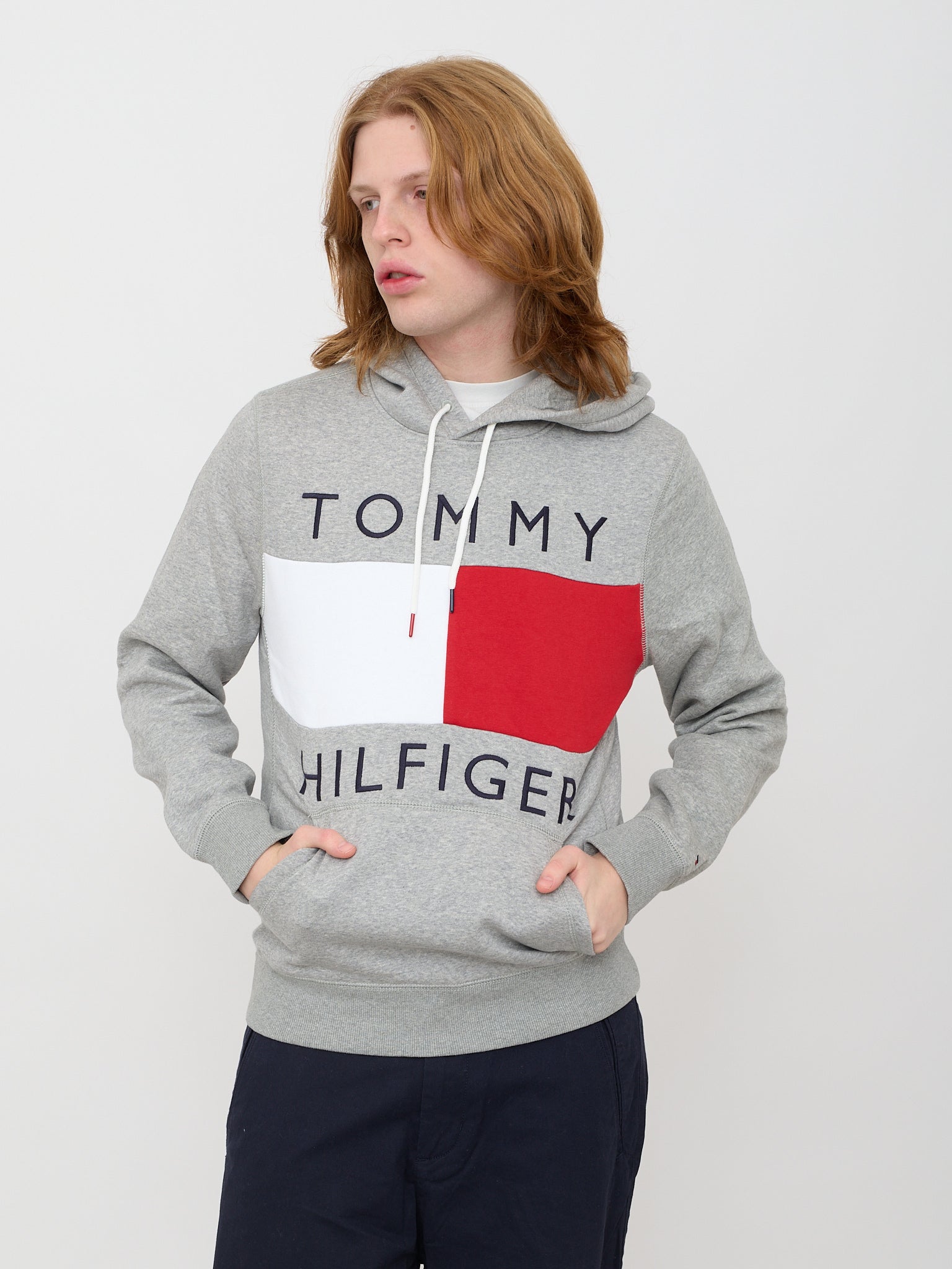 Felpa garzata Tommy hilfiger