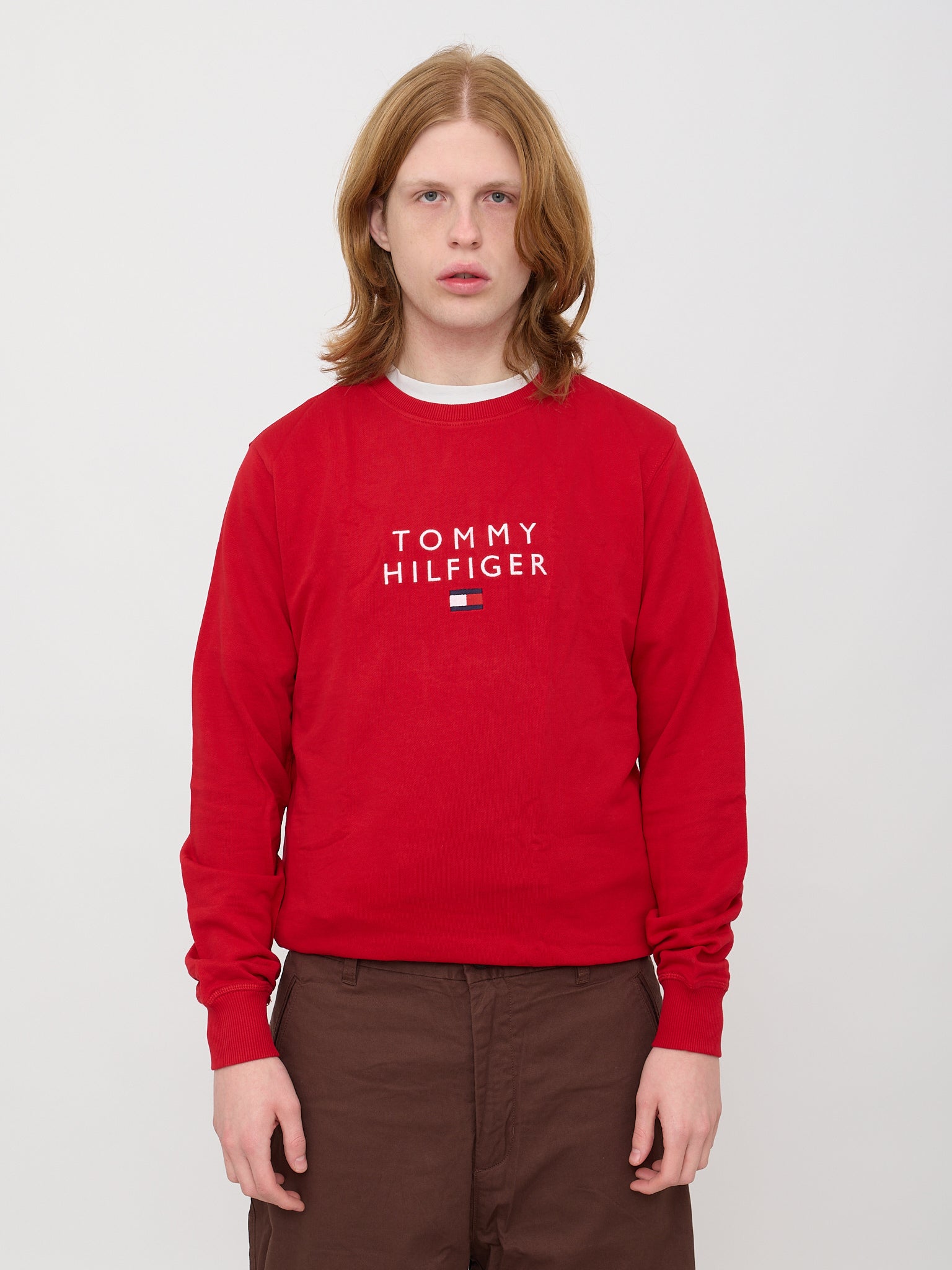 Felpa garzata Tommy hilfiger