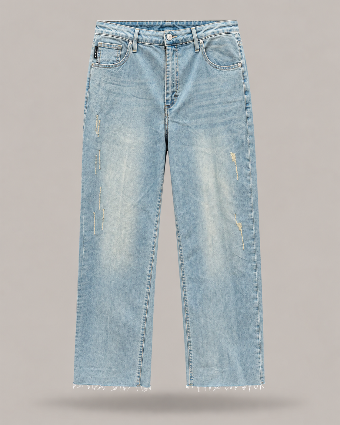 HAVEONE - jeans a vita bassa wide leg