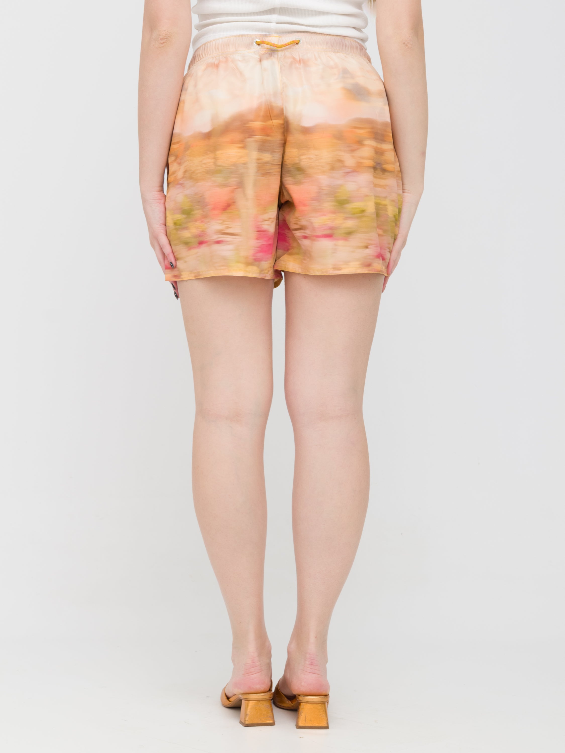 PINKO - shorts fantasia in arancione
