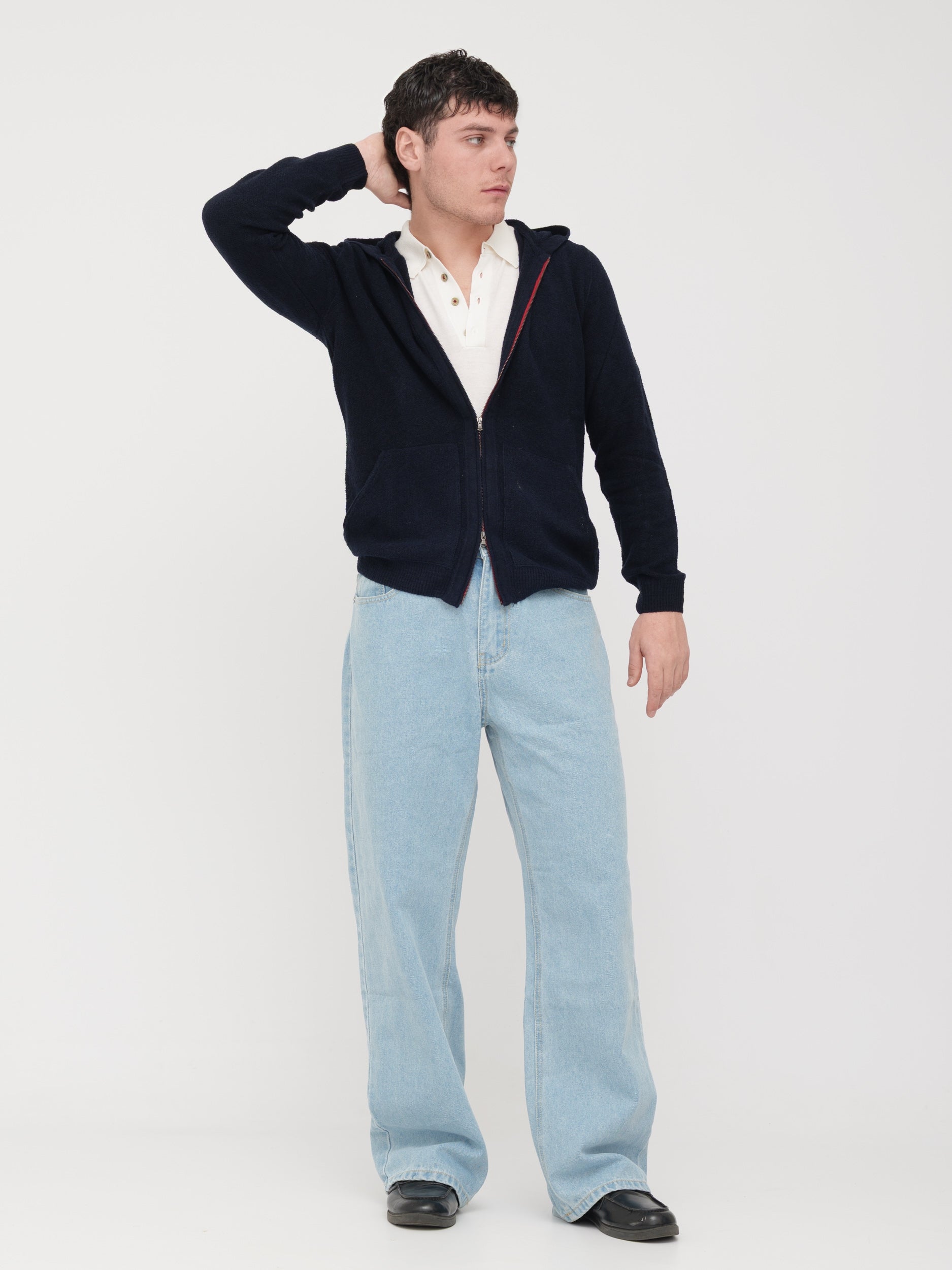H953 - felpa blue