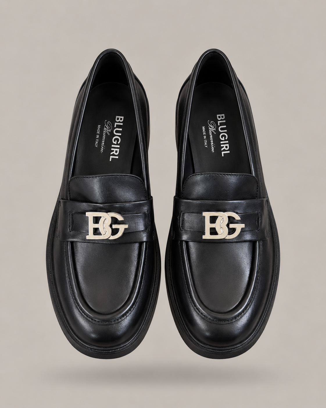 BLUGIRL - mocassino nero