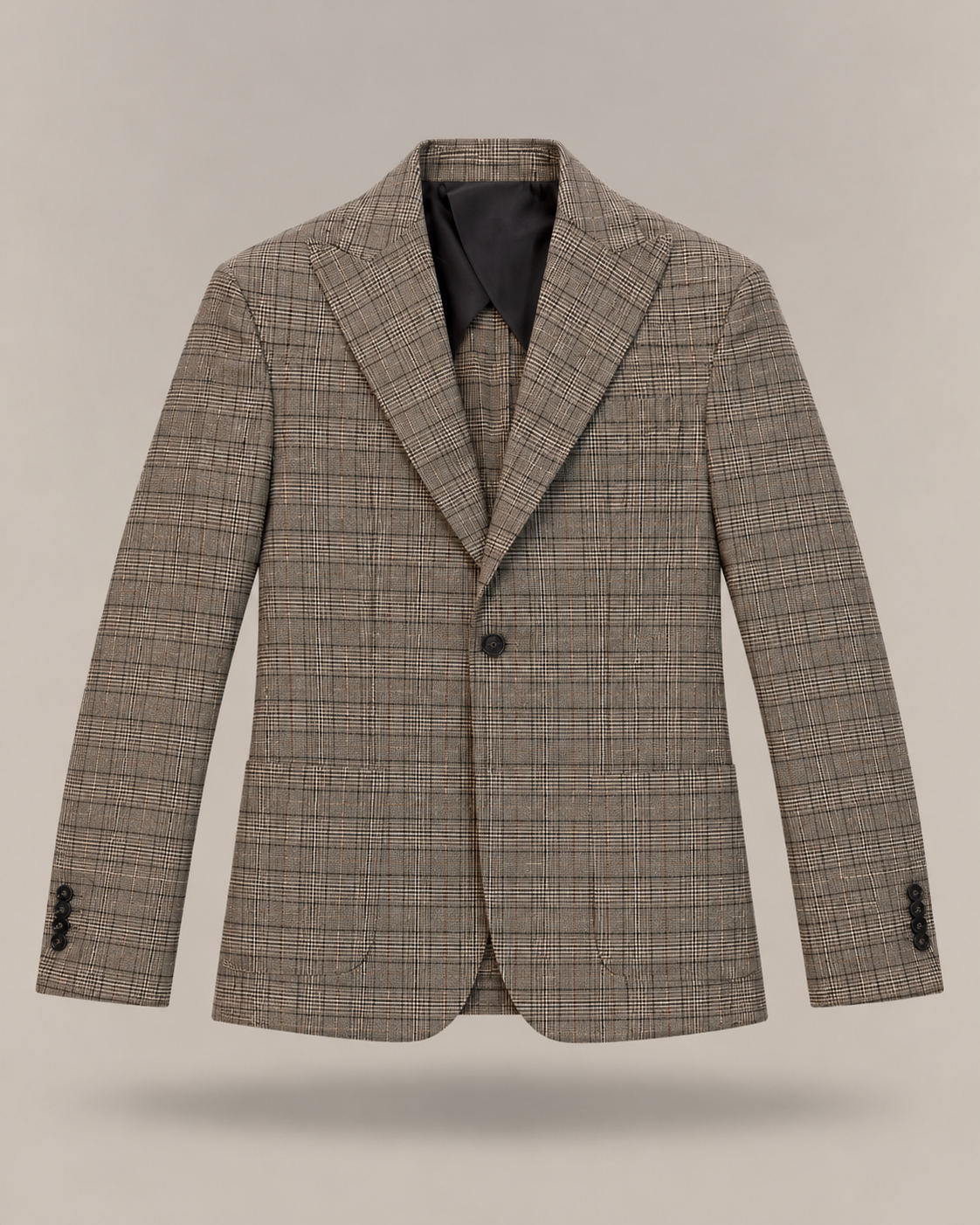 IMPERIAL - blazer monopetto con motivo a quadri