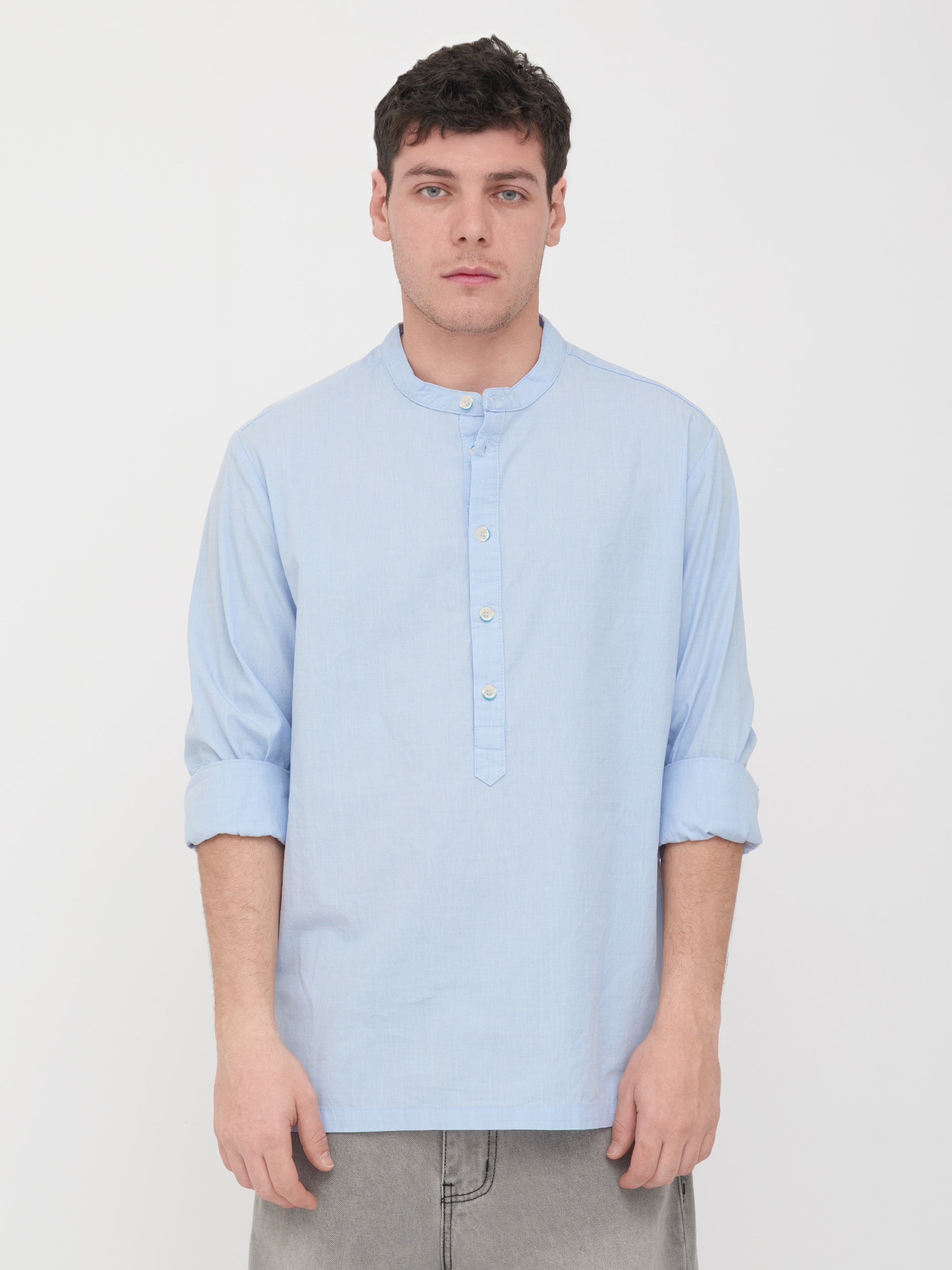 IMPERIAL - camicia regular azzurra