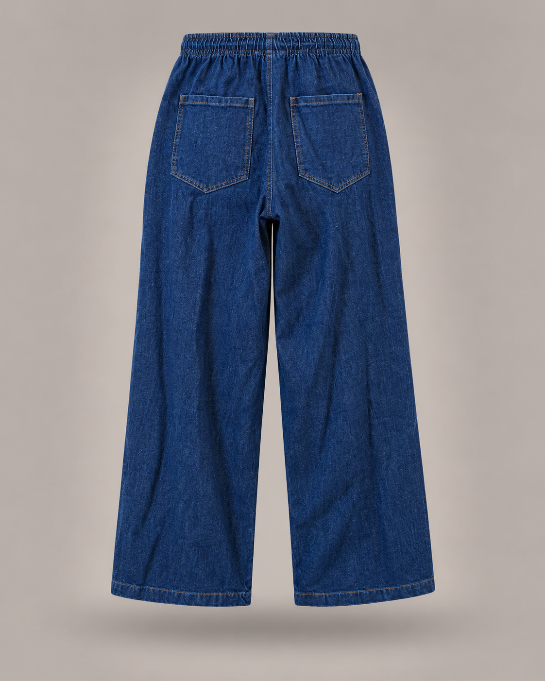DIXIE - Jeans Wide Leg con Coulisse