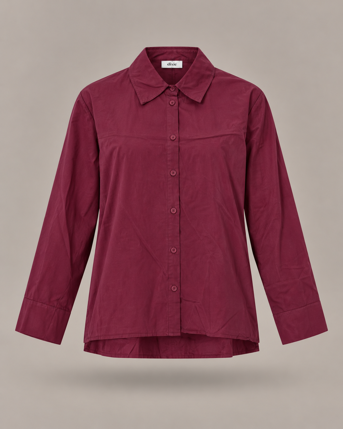 DIXIE - Camicia Bordeaux