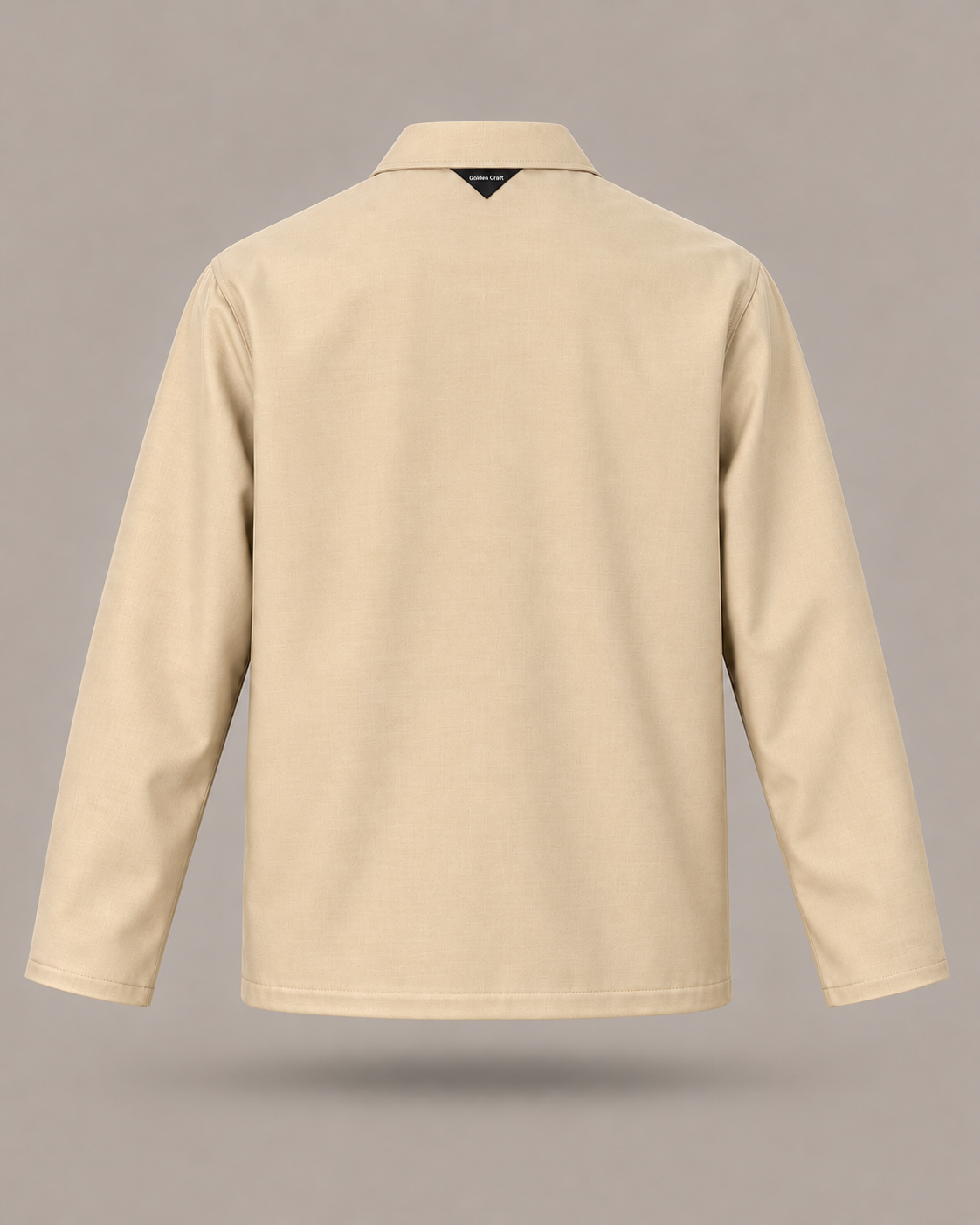 GOLDEN CRAFT - Overshirt beige sabbia