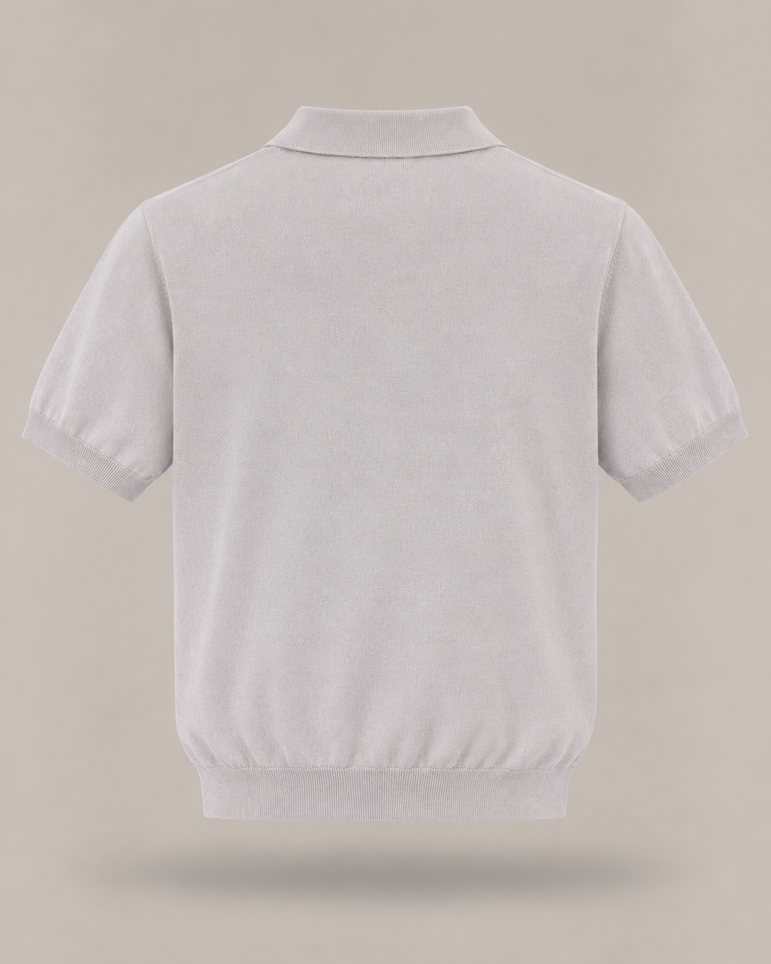 BRUNO LEONI - polo ghiaccio in maglia