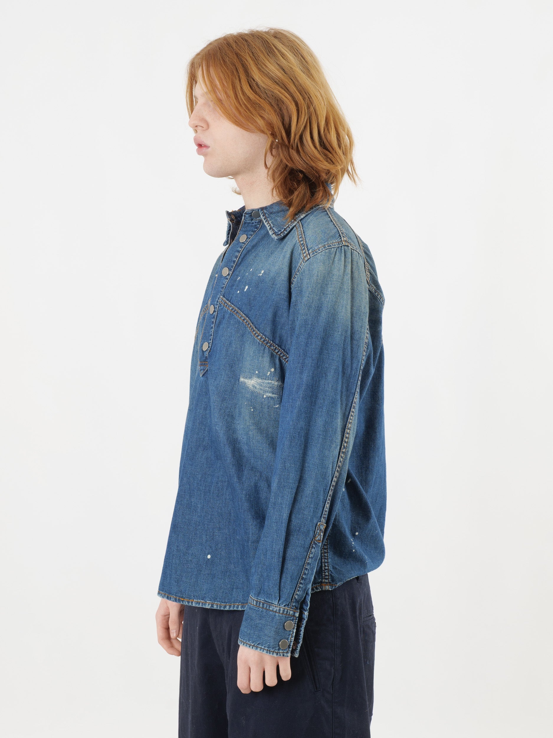 Camicia jeans grifoni