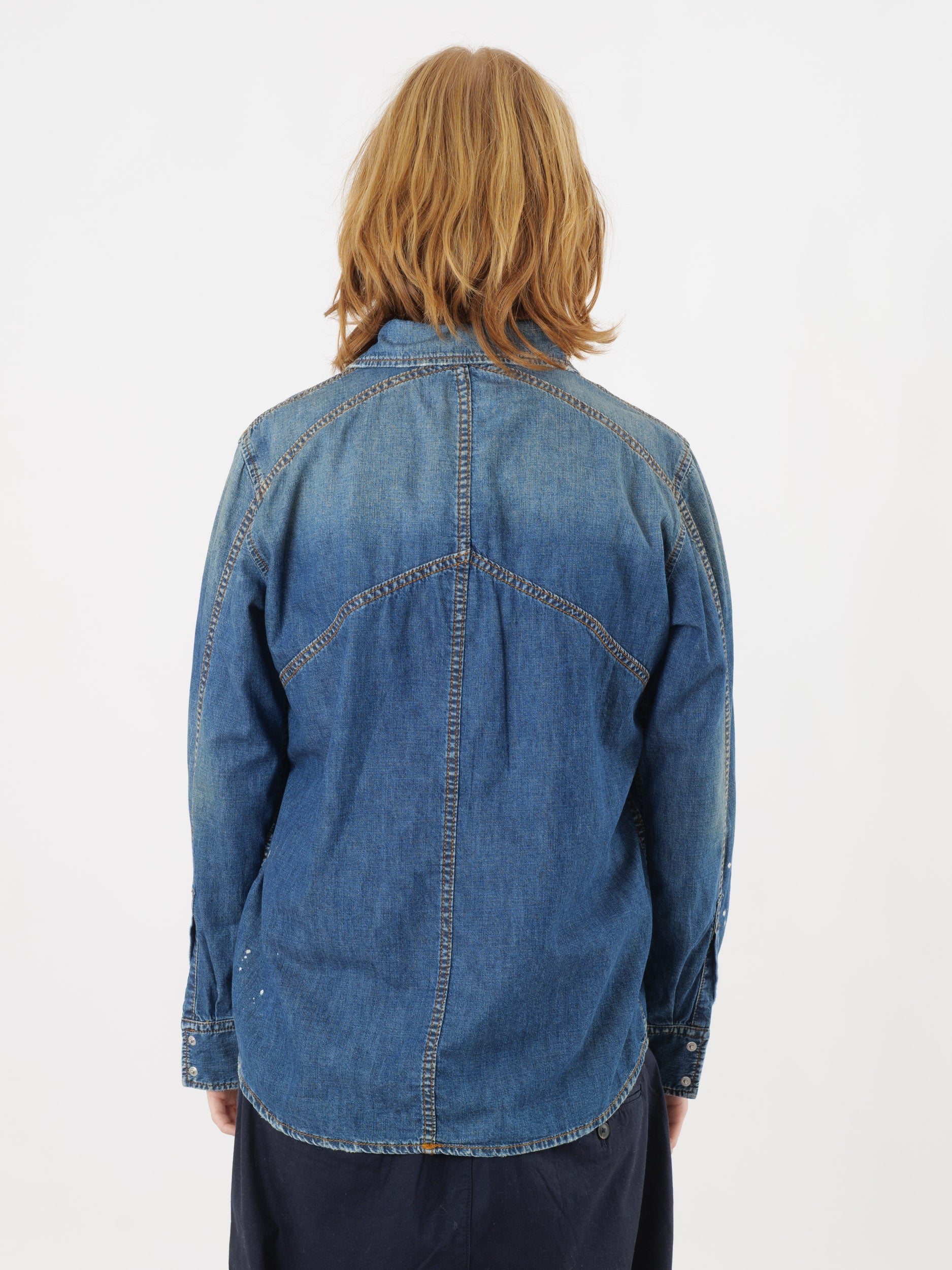 Camicia jeans grifoni