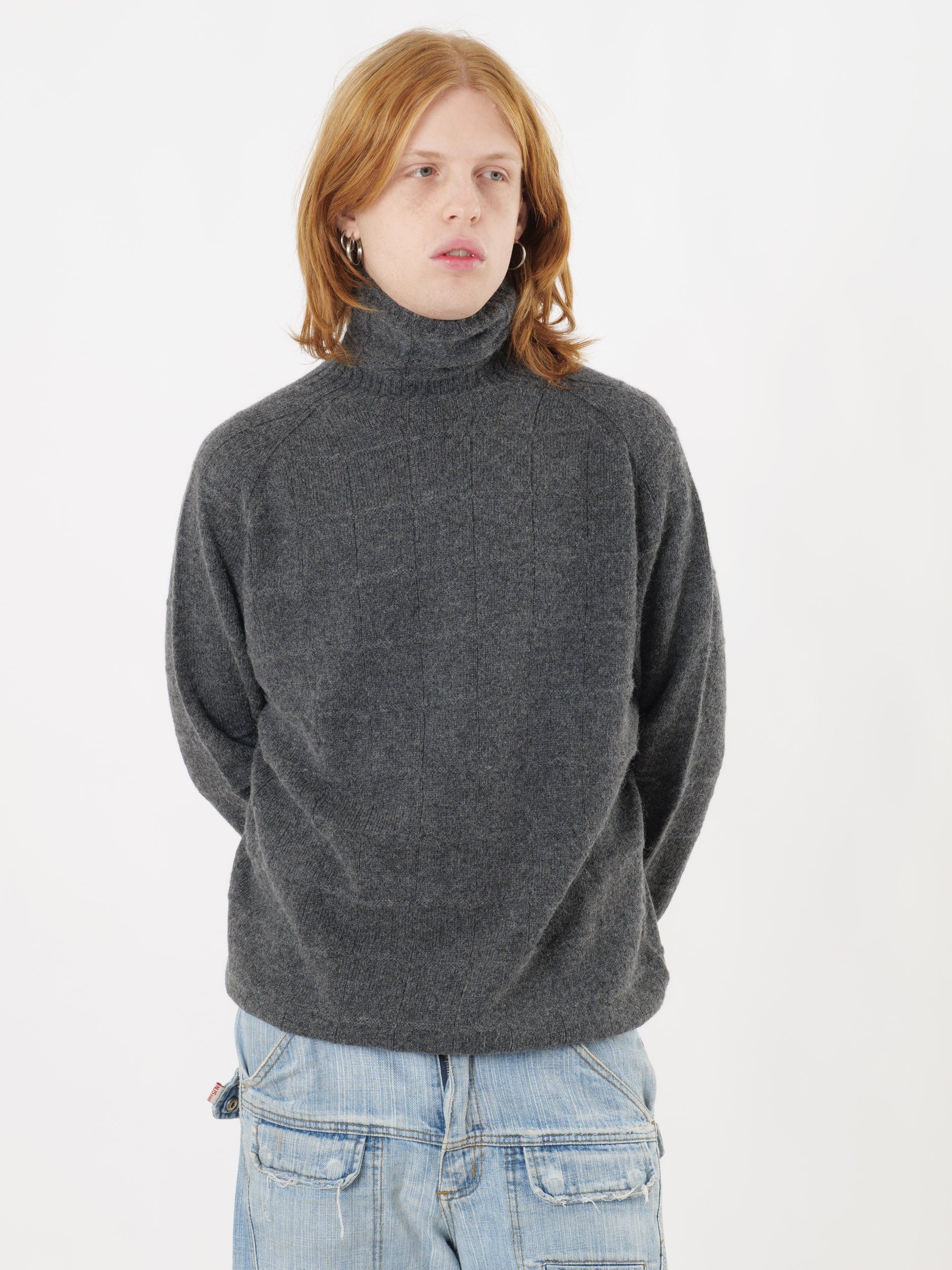 Pullover collo alto H953